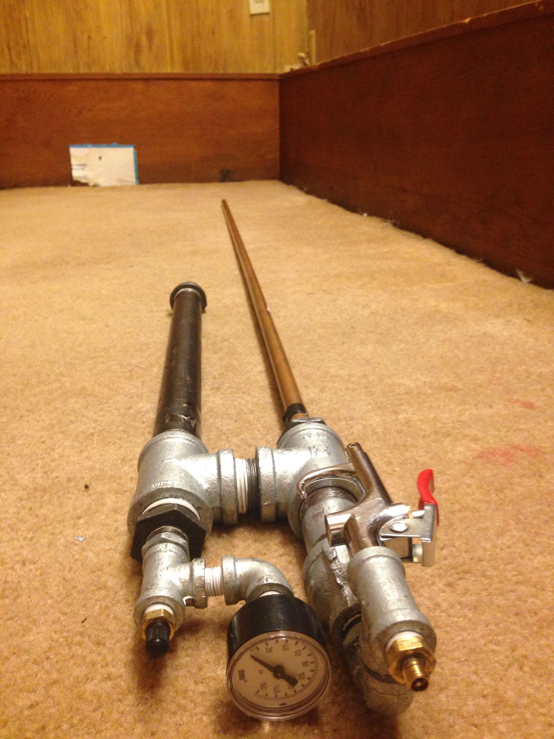 High Pressure Piston Valve Air Cannon 5 Steps Instructables