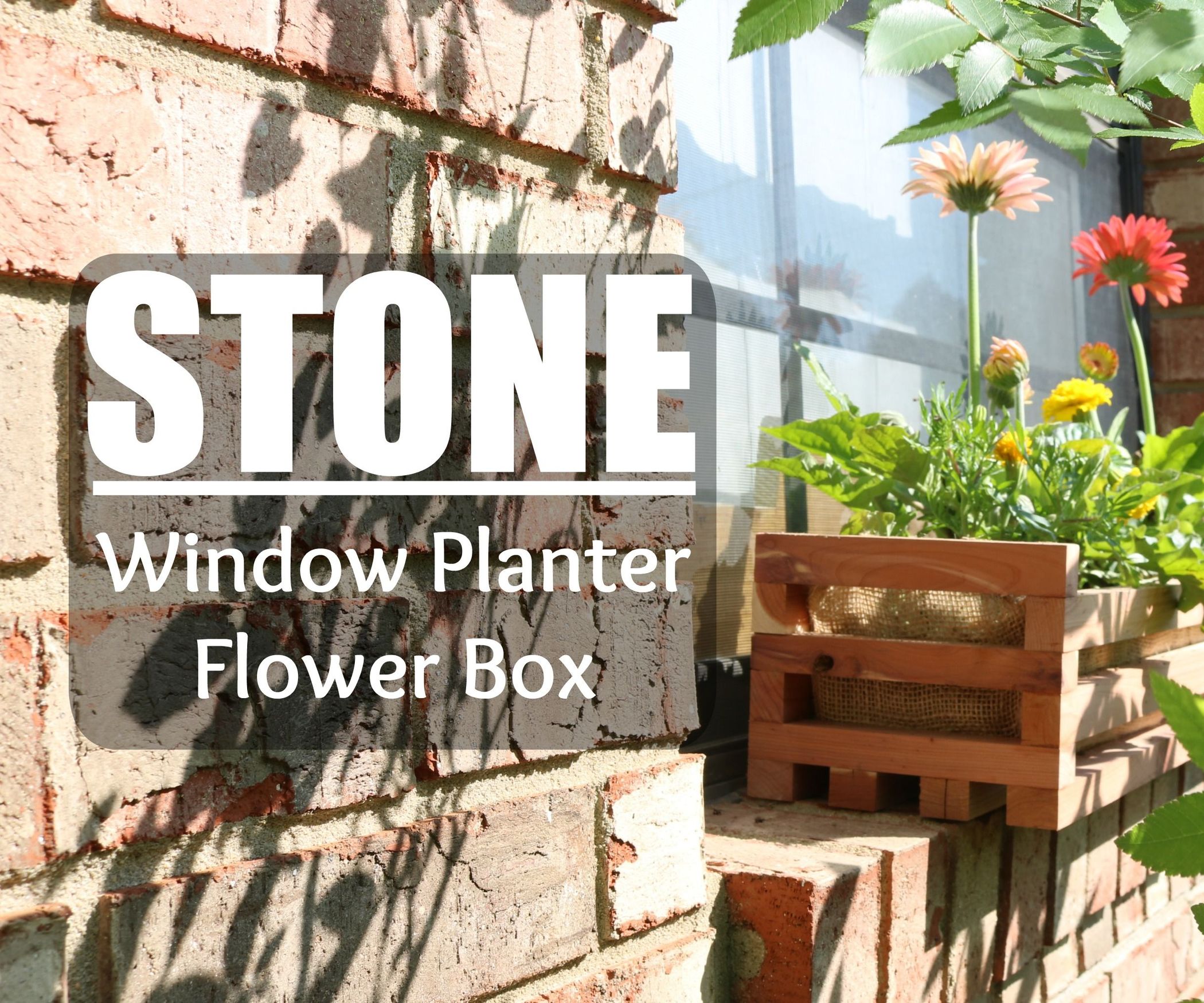 Window Planter Flower Box (free Plans) 5 Steps (with Pictures) Instructables