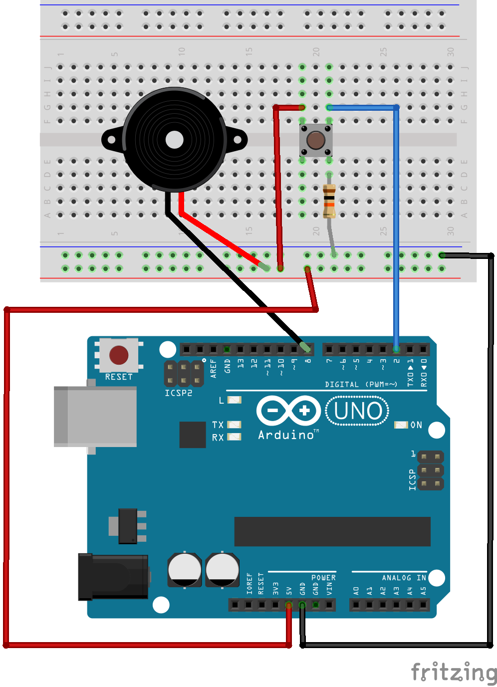 Passive Buzzer Interrupt : 3 Steps (with Pictures) - Instructables