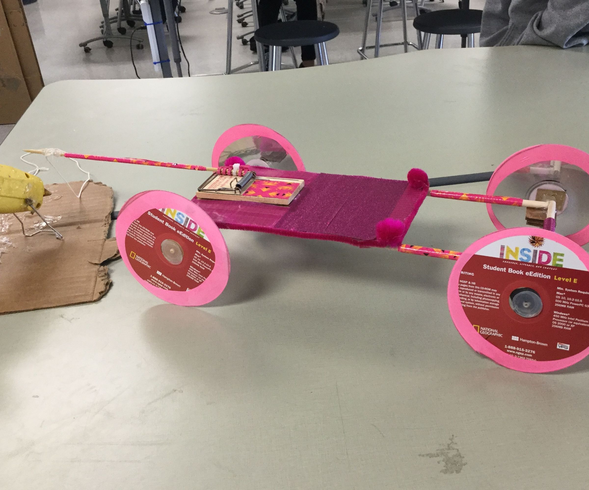 building a car out of a mousetrap DIY Project DIY Project Image