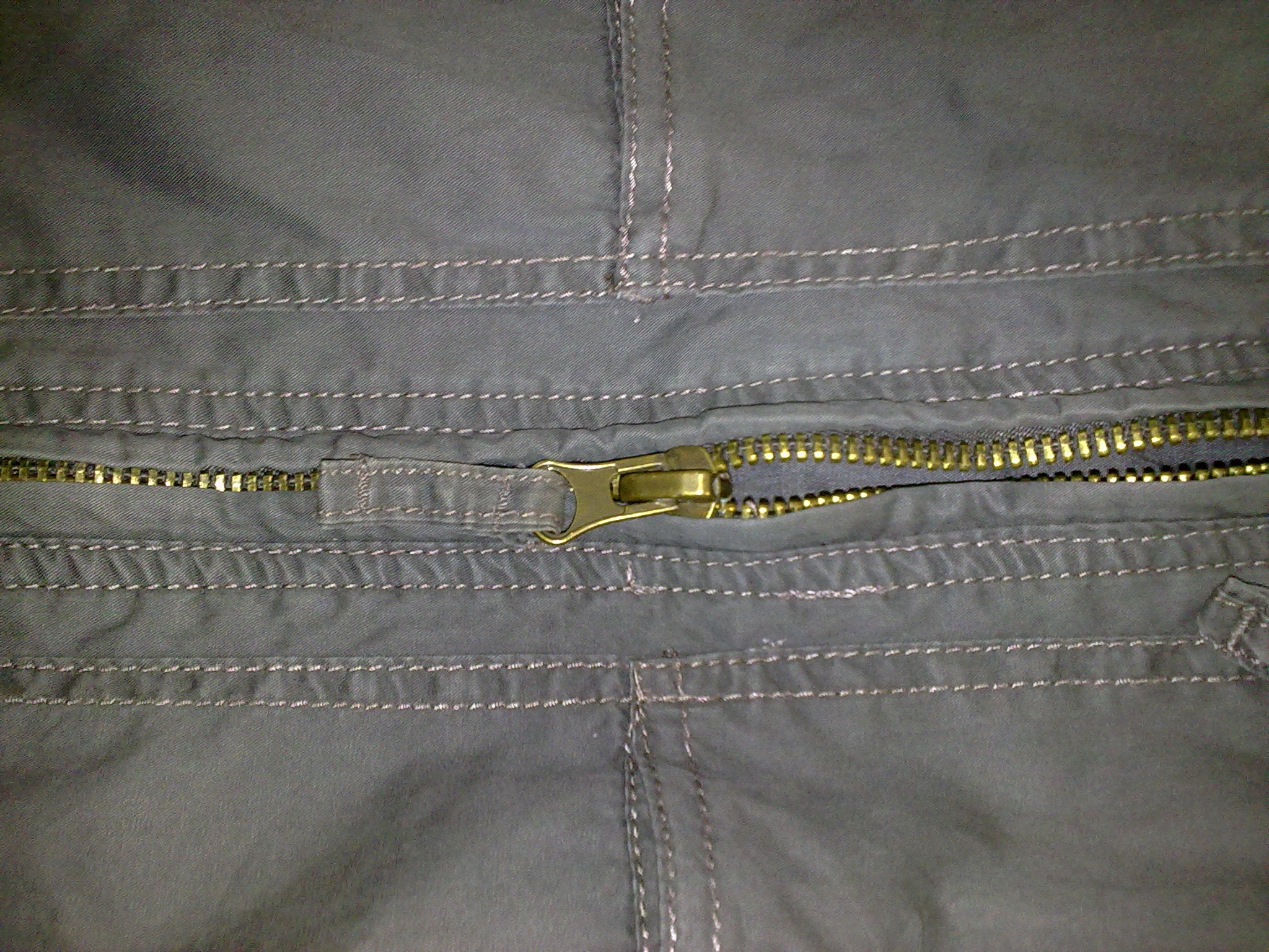 Jacket Mod Stop the Zipper From Catching the Fabric! 6 Steps (with