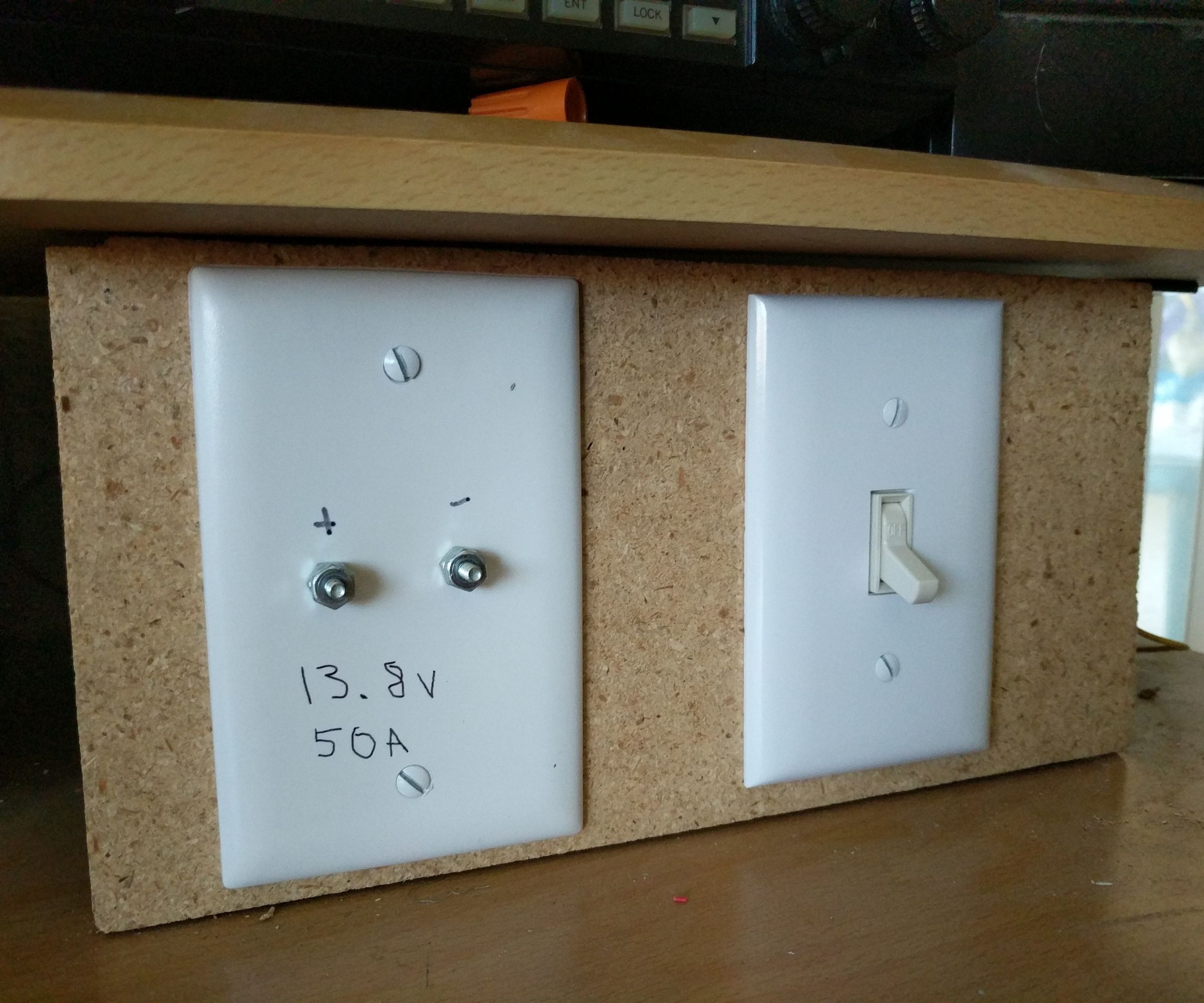 12 volt 50 amp bench integrated power supply DIY Project DIY Project Image