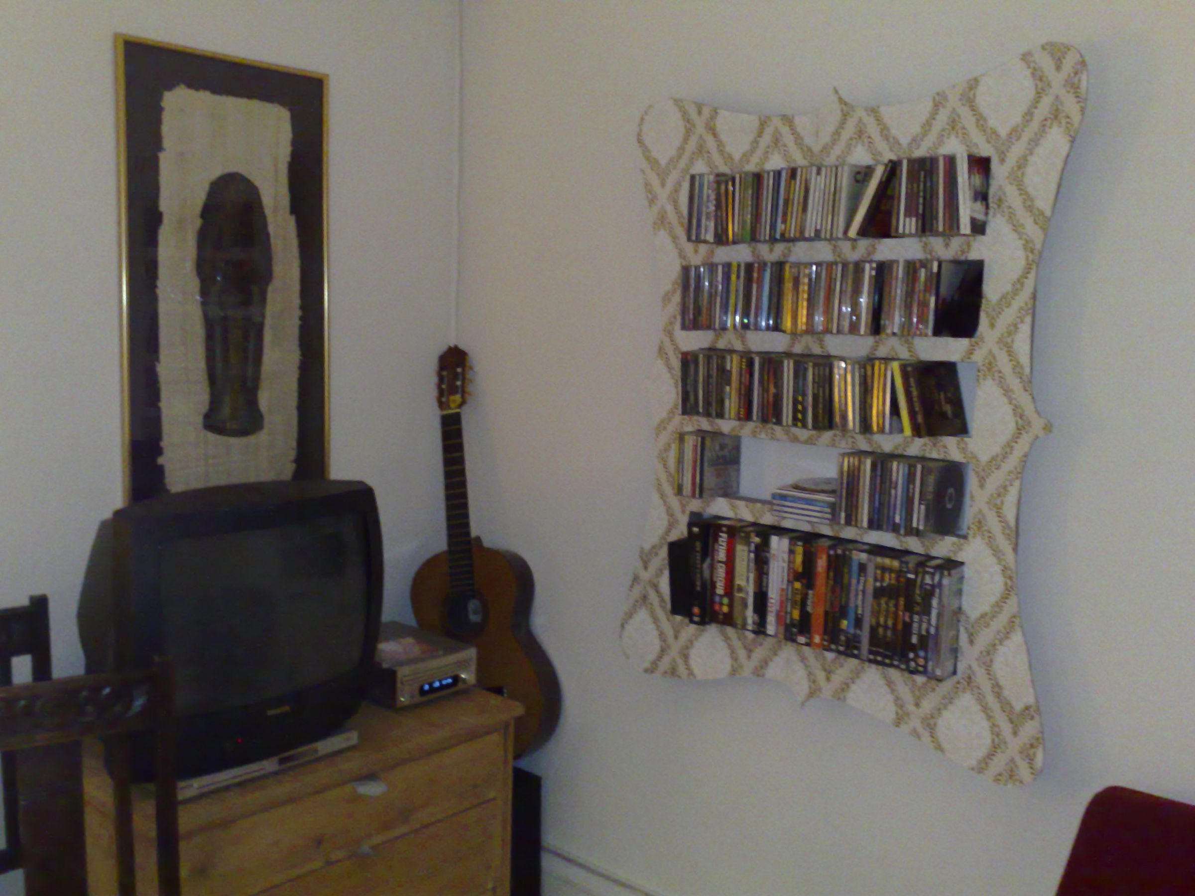 Cardboard CD Rack 10 Steps Instructables