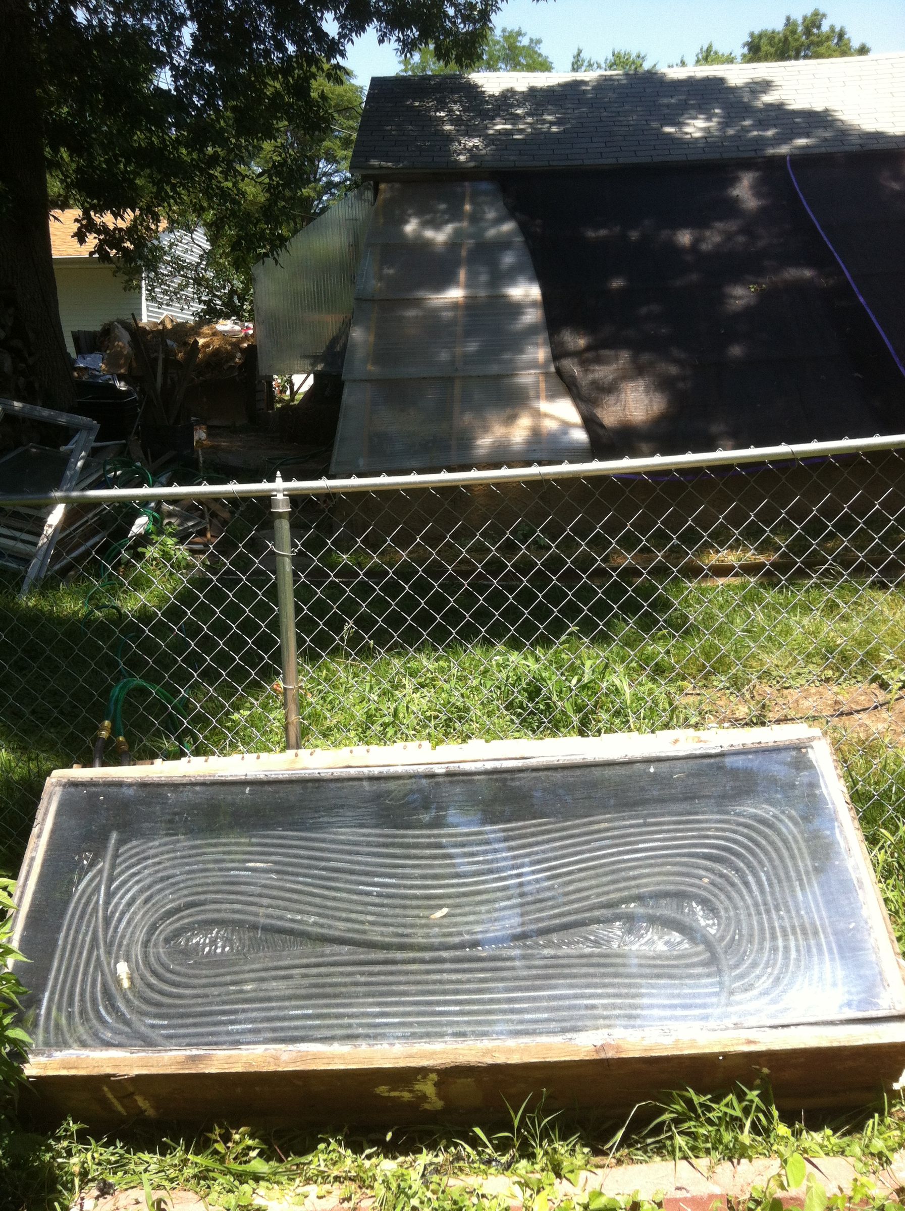 Solar Thermosiphoning Hot Tub Heater 4 Steps (with Pictures