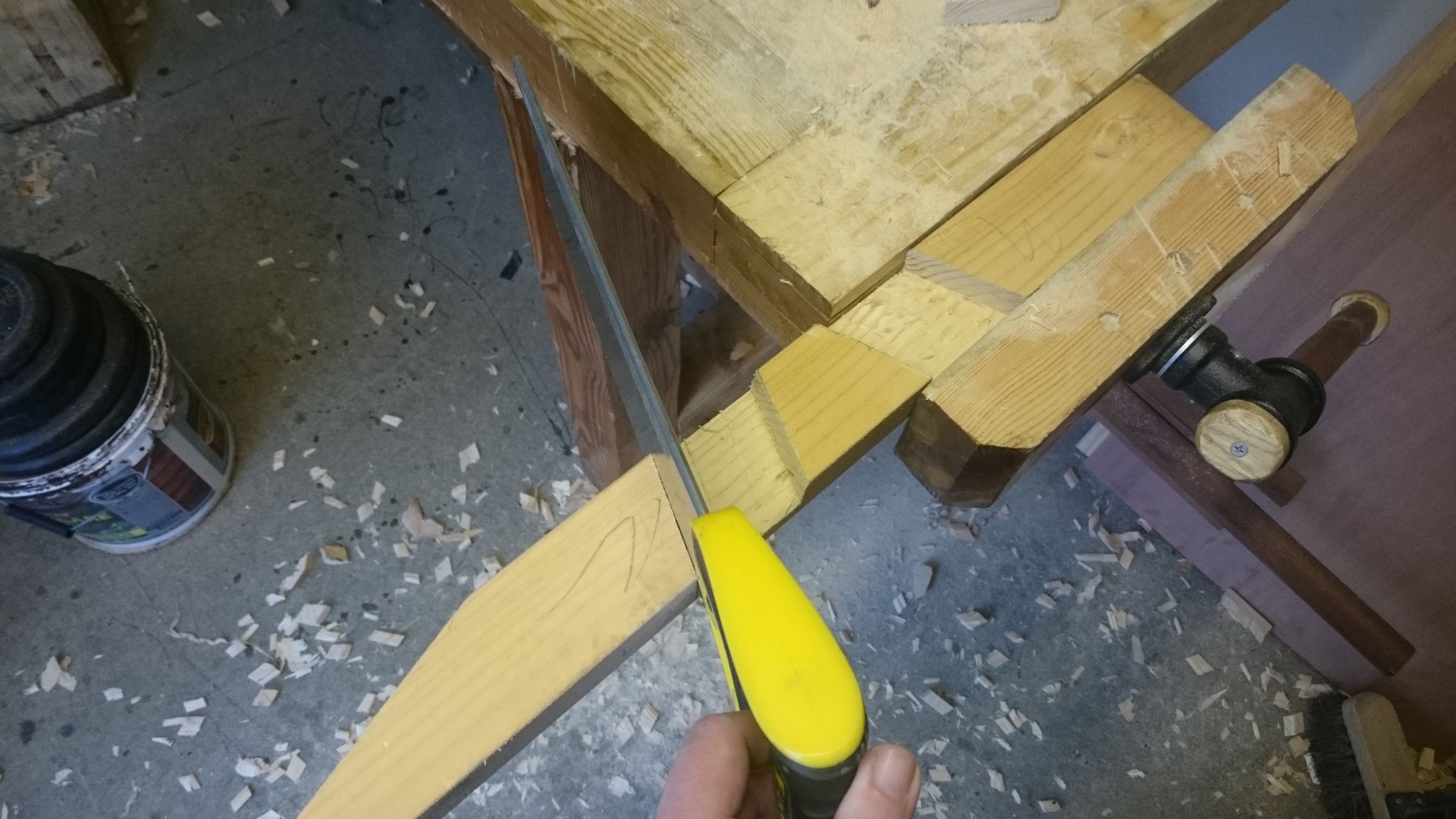 Log Holder for Hand Sawing 5 Steps (with Pictures) Instructables