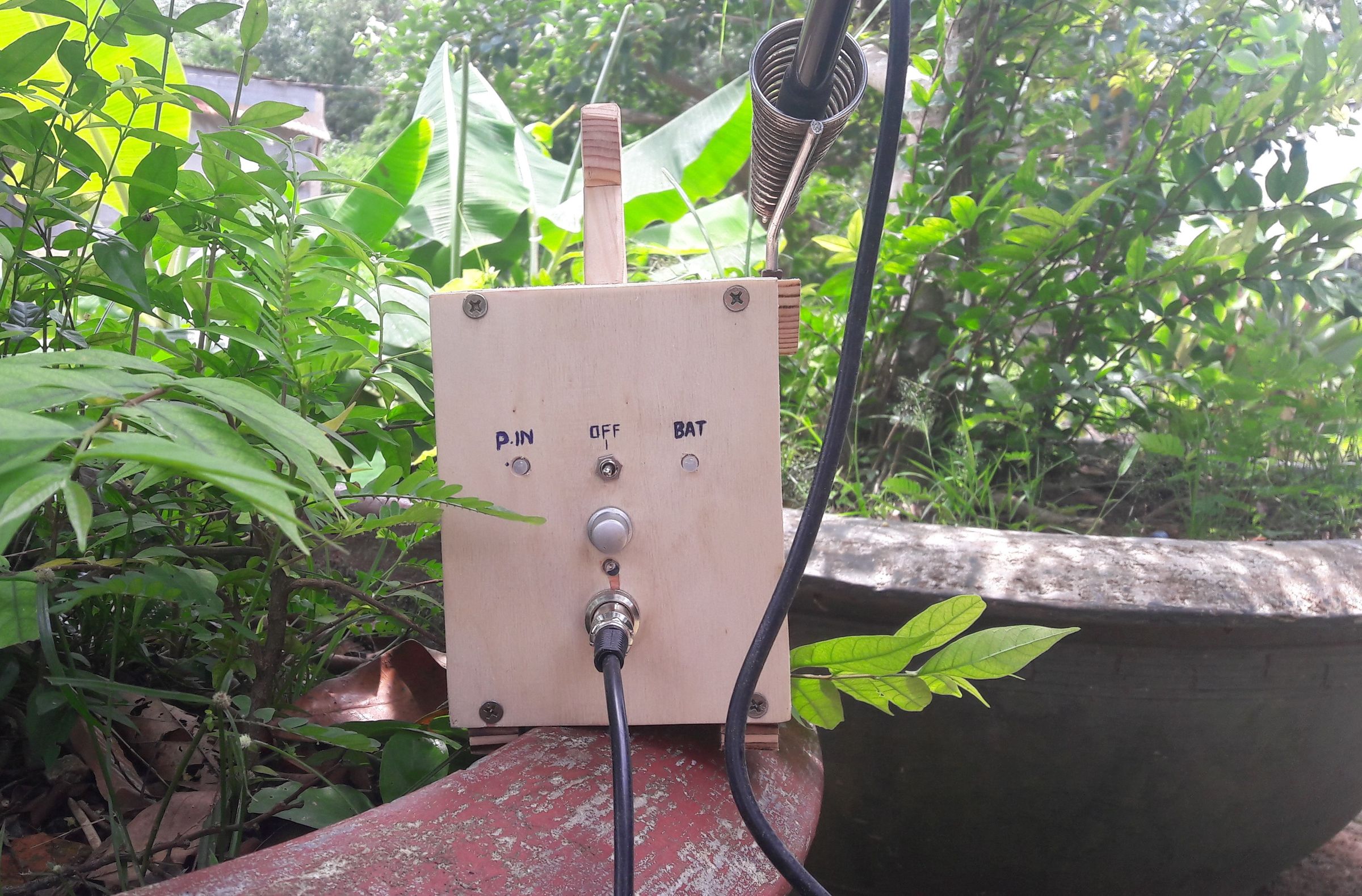 DIY Portable Soldering Iron Station 3 Steps Instructables