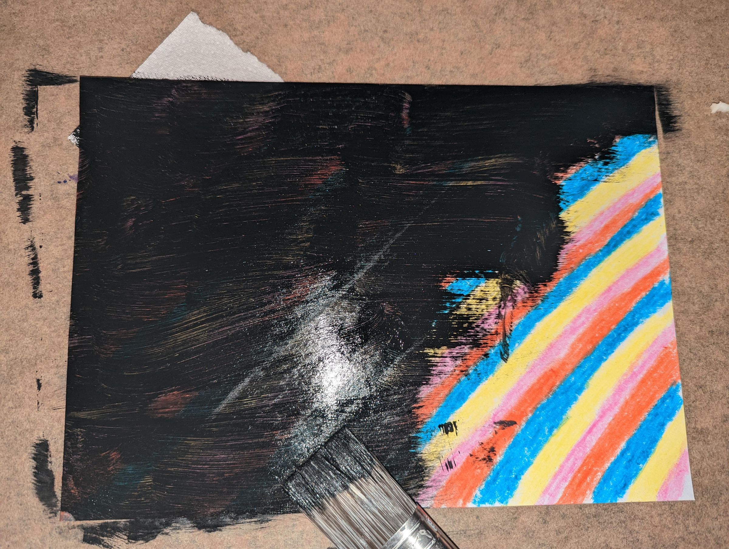 Crayon Etching DIY Scratch Art 5 Steps Instructables