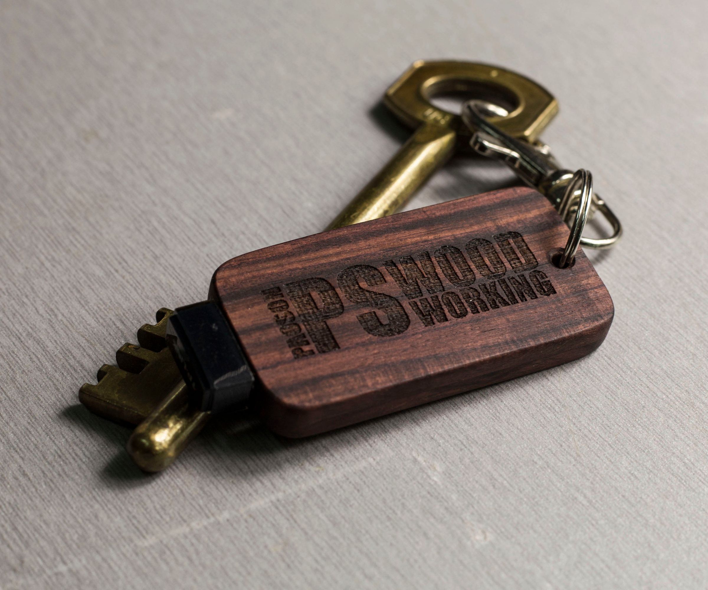 Laser Engraved Keychain : 4 Steps (with 