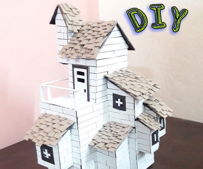 diy cardboard house DIY Project DIY Project Image