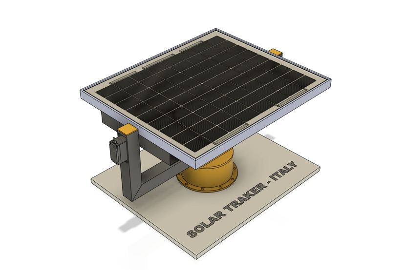Arduino Large and Productive Solar Tracker Circuit Diagram