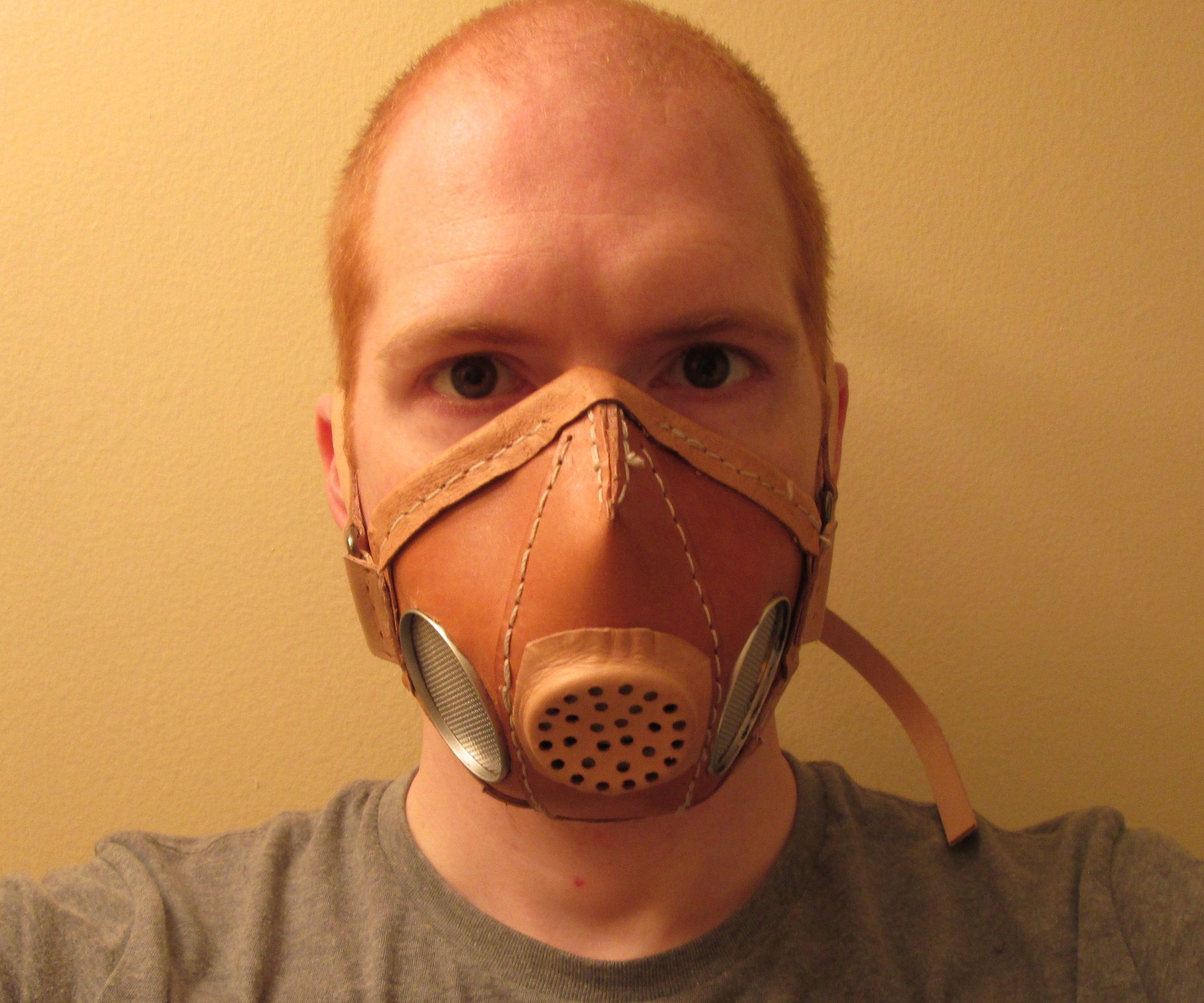Functional Leather Respirator 9 Steps (with Pictures) Instructables