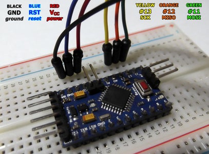 Uploading Sketch to Arduino Pro Mini Using UsbASP : 6 Steps - Instructables