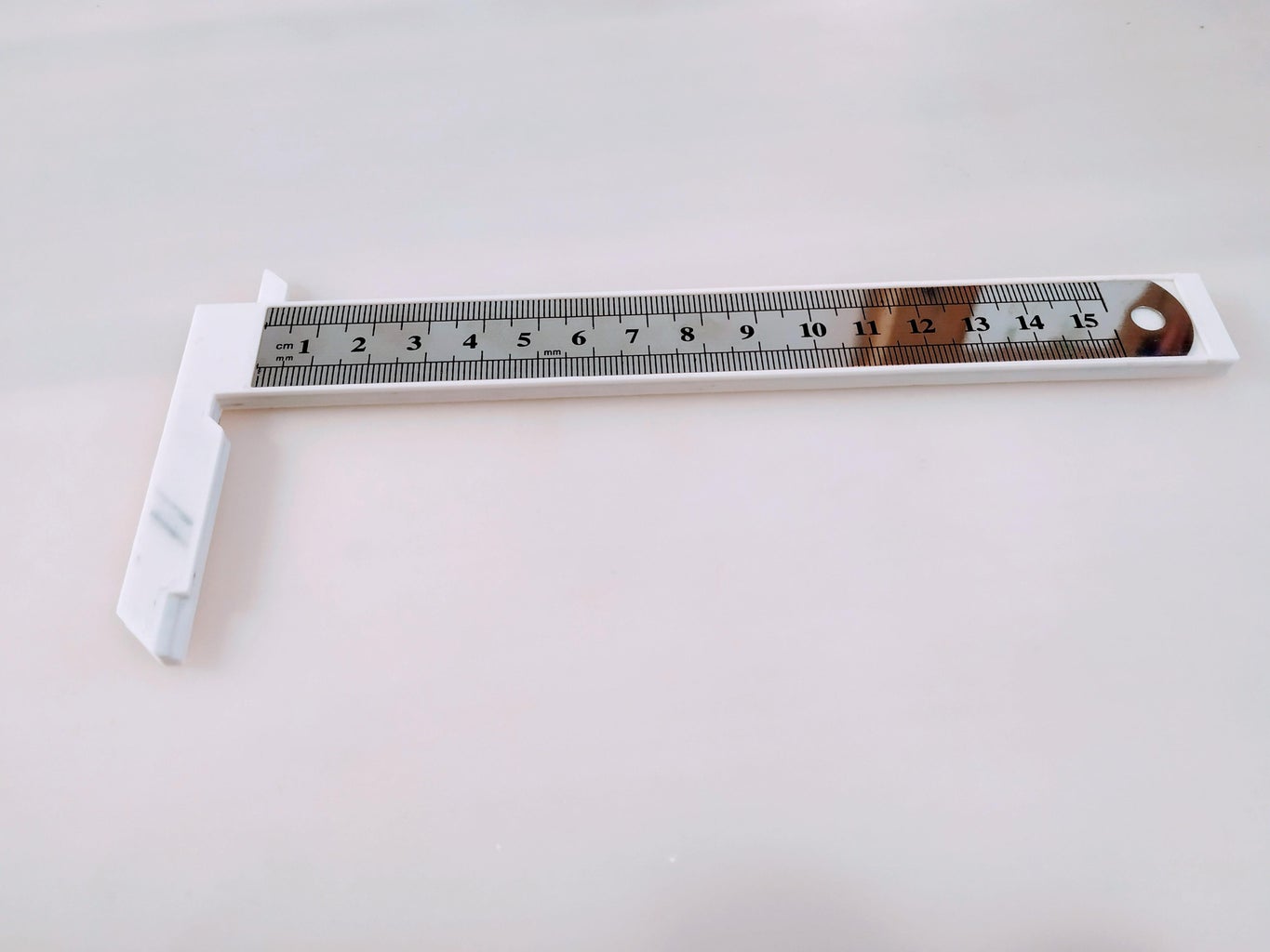 ruler to caliper 0 1mm resolution 3d printed left handed version included 6 steps with pictures instructables