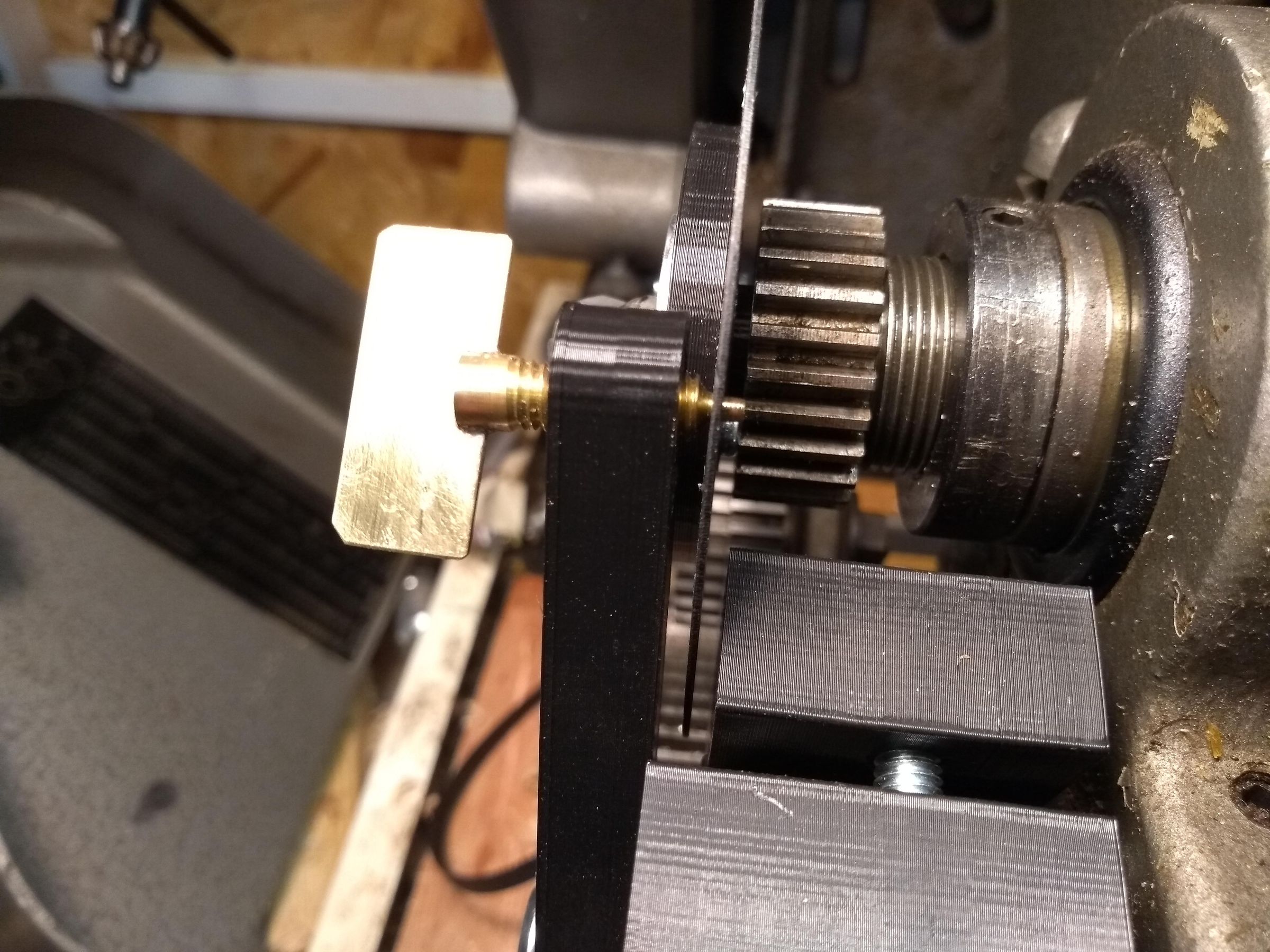 Myford ML10 Lathe Indexing Jig Dividing Head 5 Steps Instructables