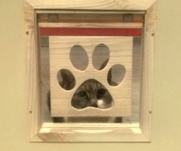 Indoor Pet Flap 6 Steps (with Pictures) Instructables