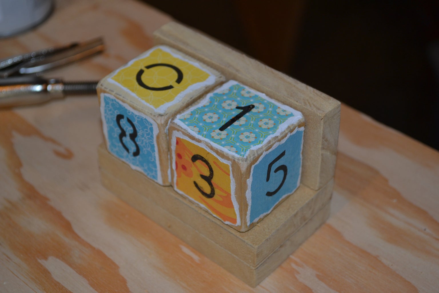 Block Countdown Calendar 8 Steps (with Pictures) Instructables