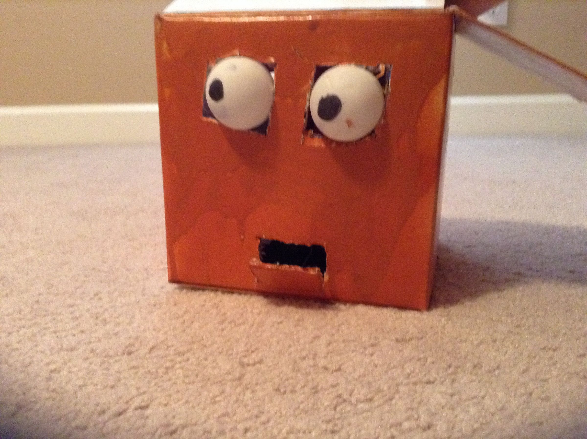 Cardboard Ventriloquist Dummy Head 7 Steps Instructables