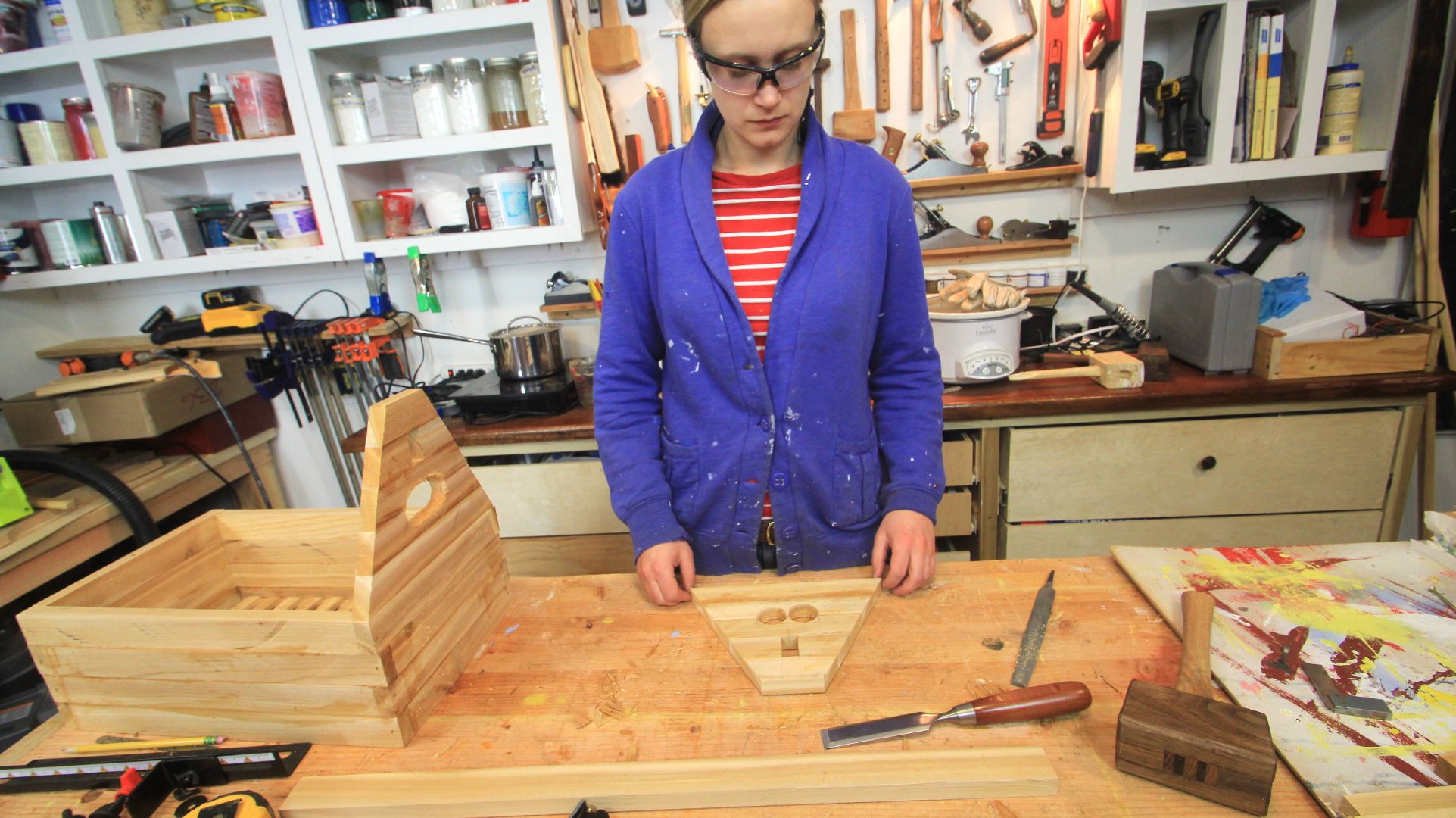 DIY Garden Tool Box Instructables