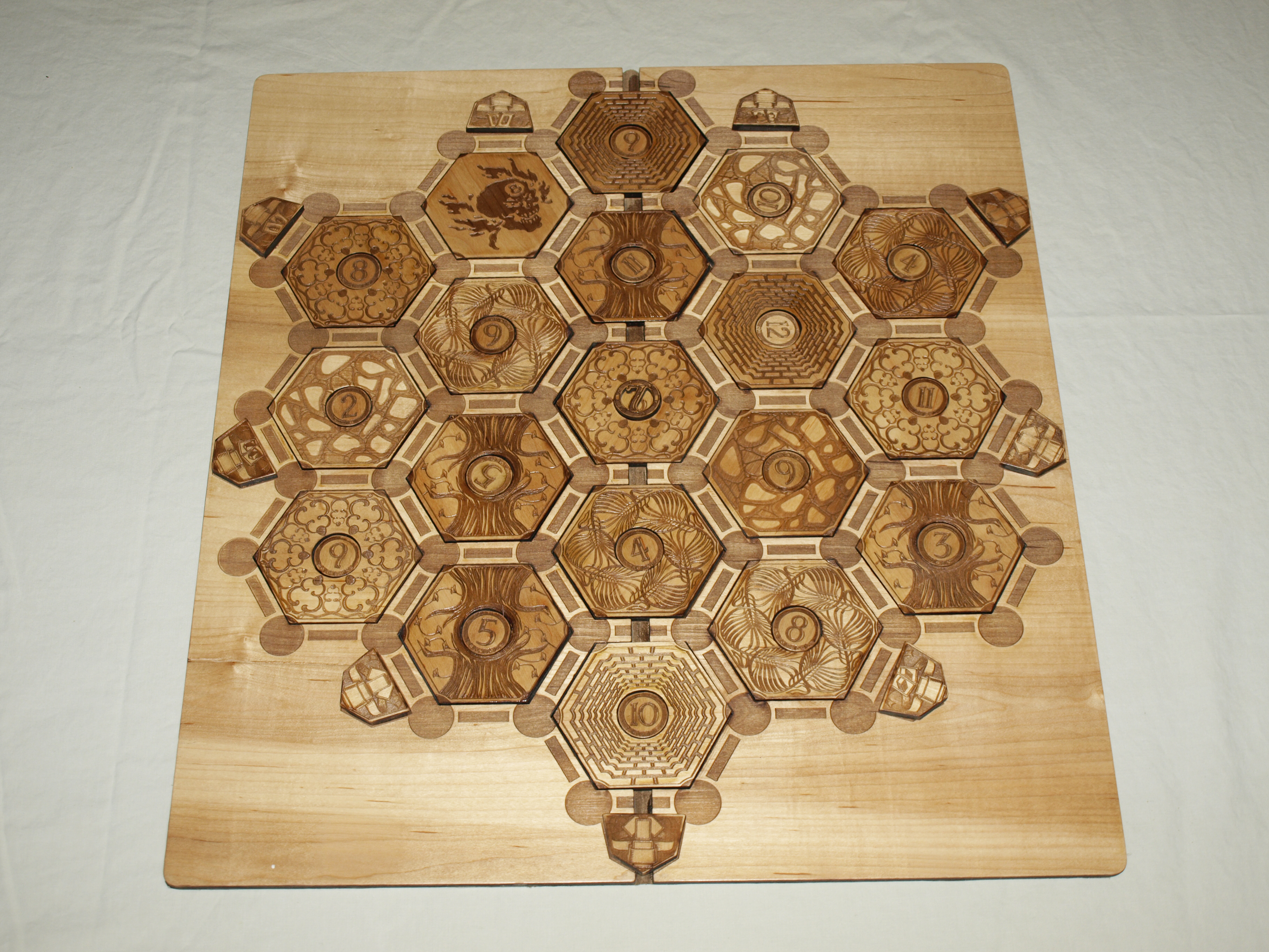 Custom Laser Cut Catan Board Instructables