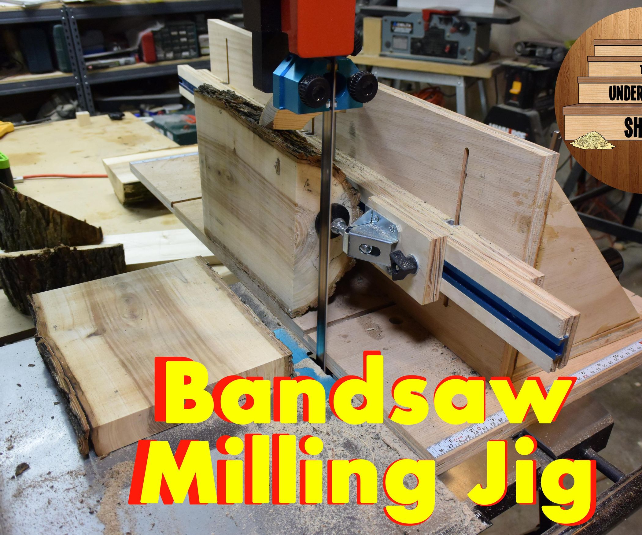 Bandsaw Milling Log Jig 8 Steps (with Pictures) Instructables