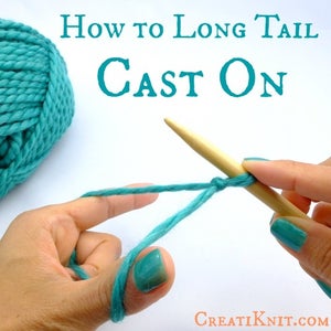How To Long Tail Cast On 13 Steps Instructables
