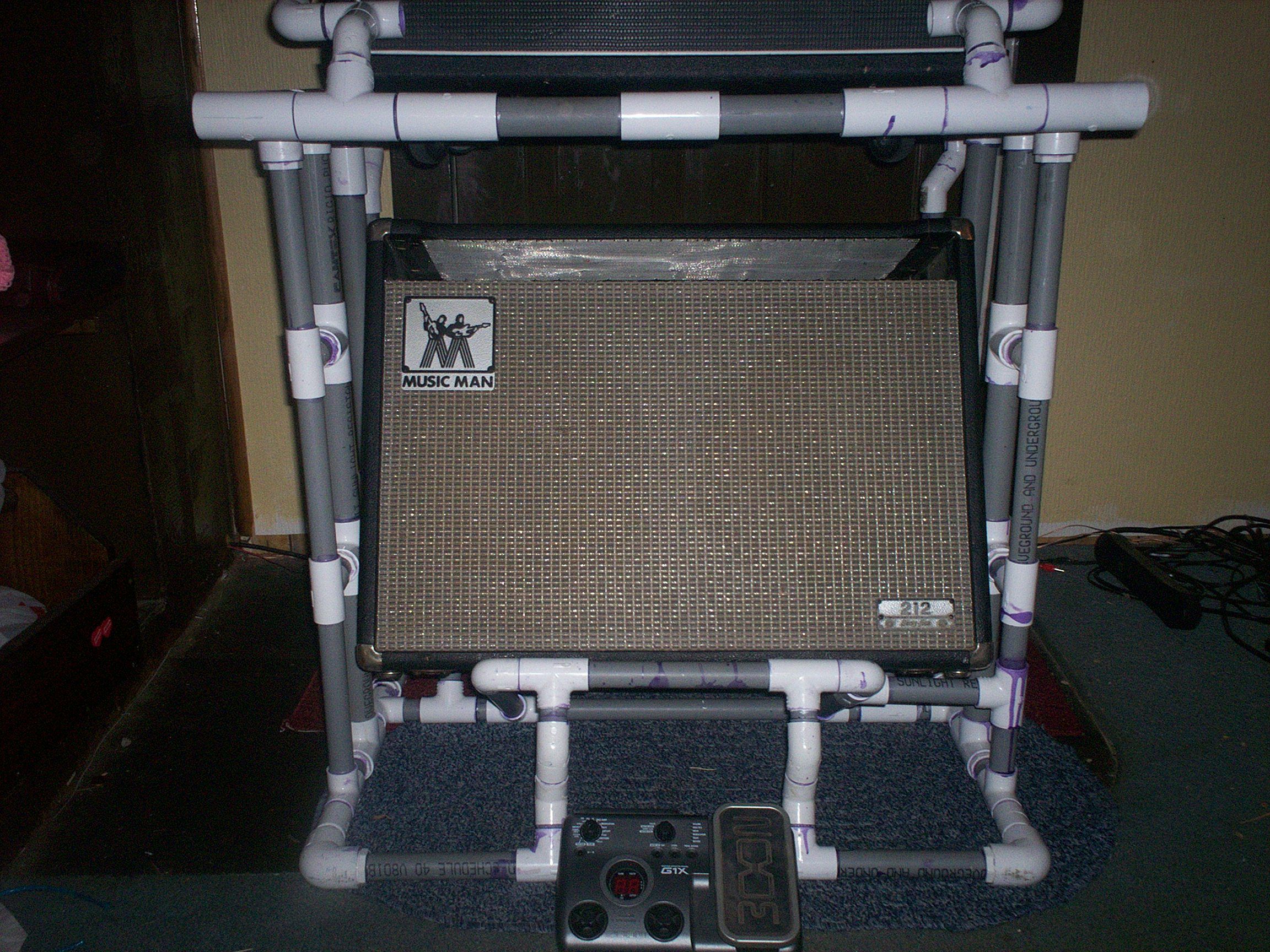 Double Guitar Amp Stand Instructables