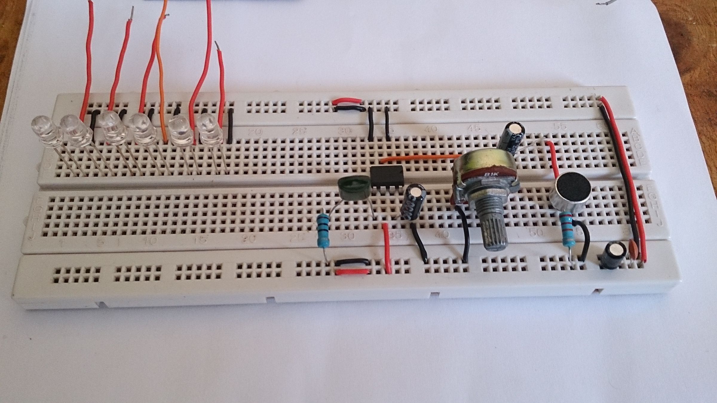 Arduino VU Meter 5 Steps Instructables