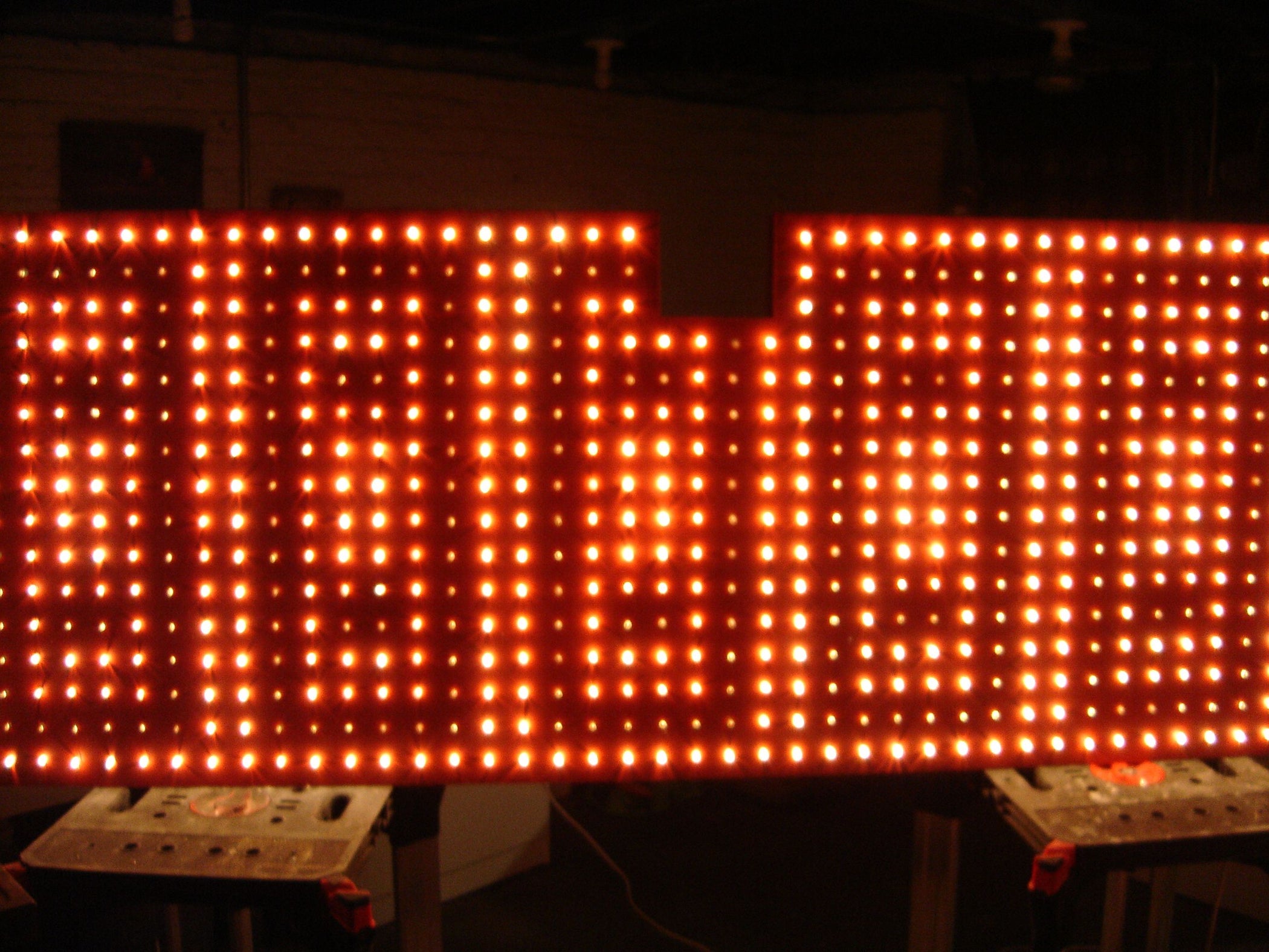 Flashing Christmas Light Door Panel 6 Steps Instructables