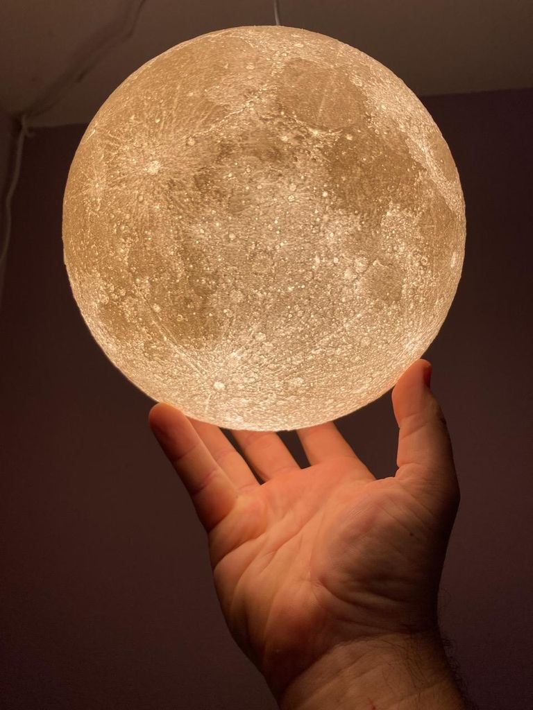 Progressive Detail Moon Lamp : 23 Steps (with Pictures) - Instructables