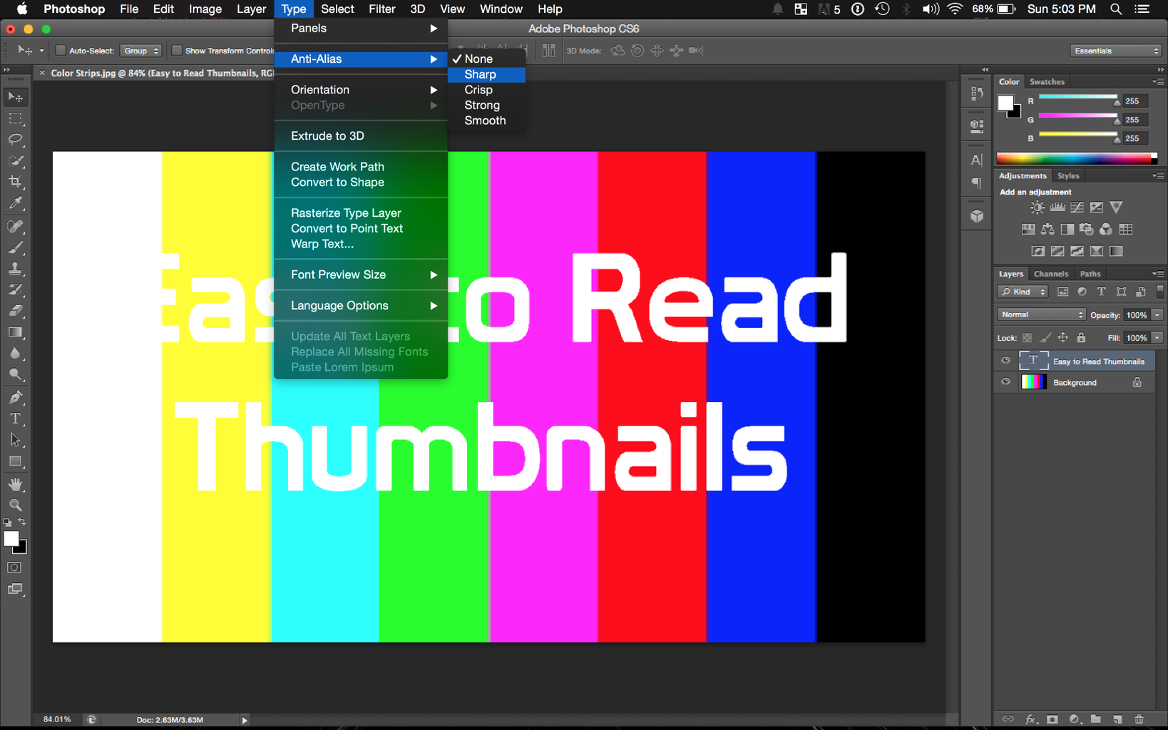 Easy to Read Thumbnails : 16 Steps (with Pictures) - Instructables