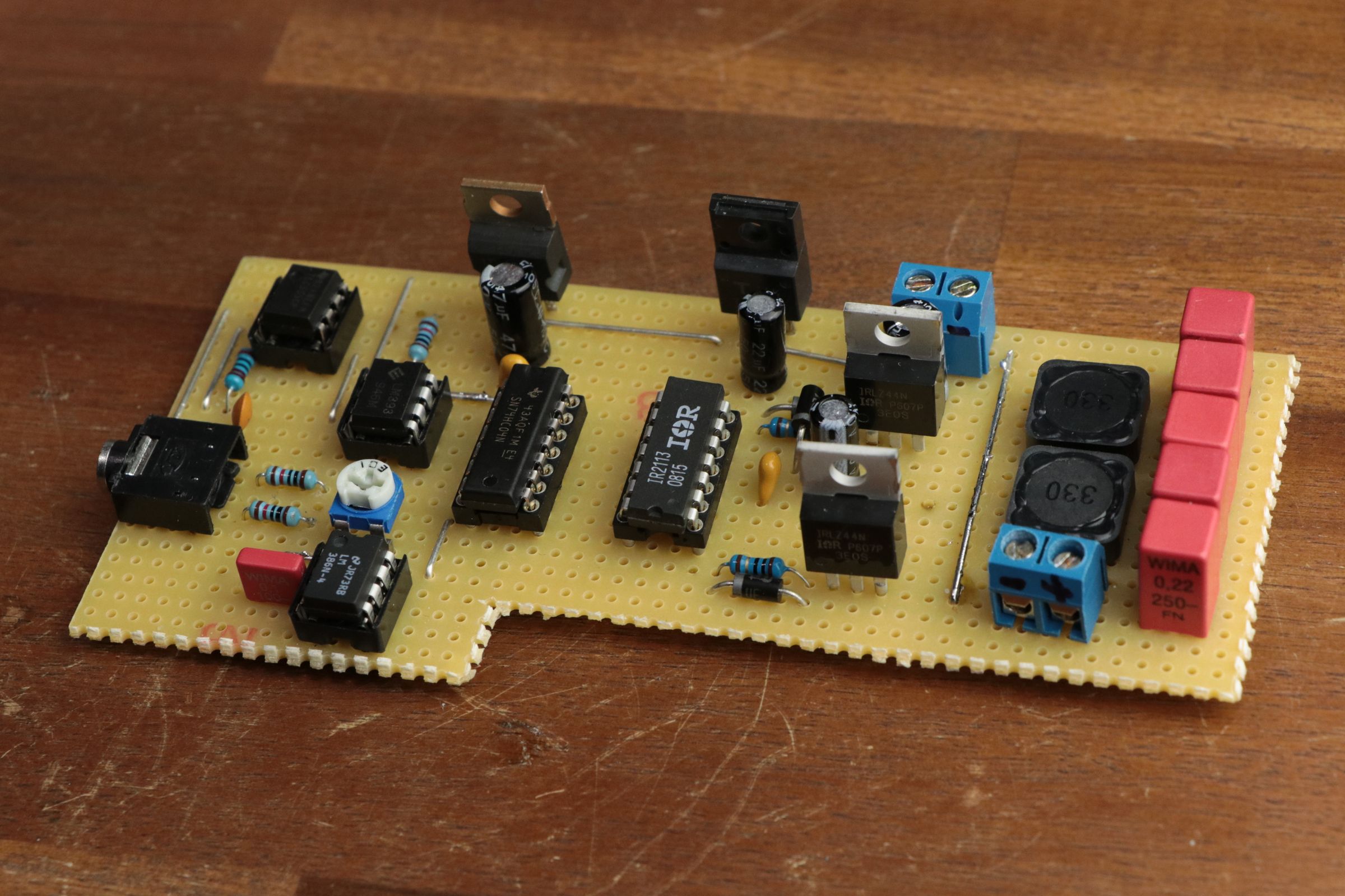 DIY Class D Audio Amplifier 4 Steps (with Pictures) Instructables