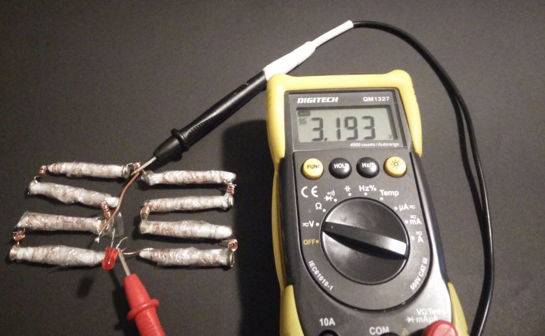 DIY Battery (Galvanic Cell) 7 Steps Instructables