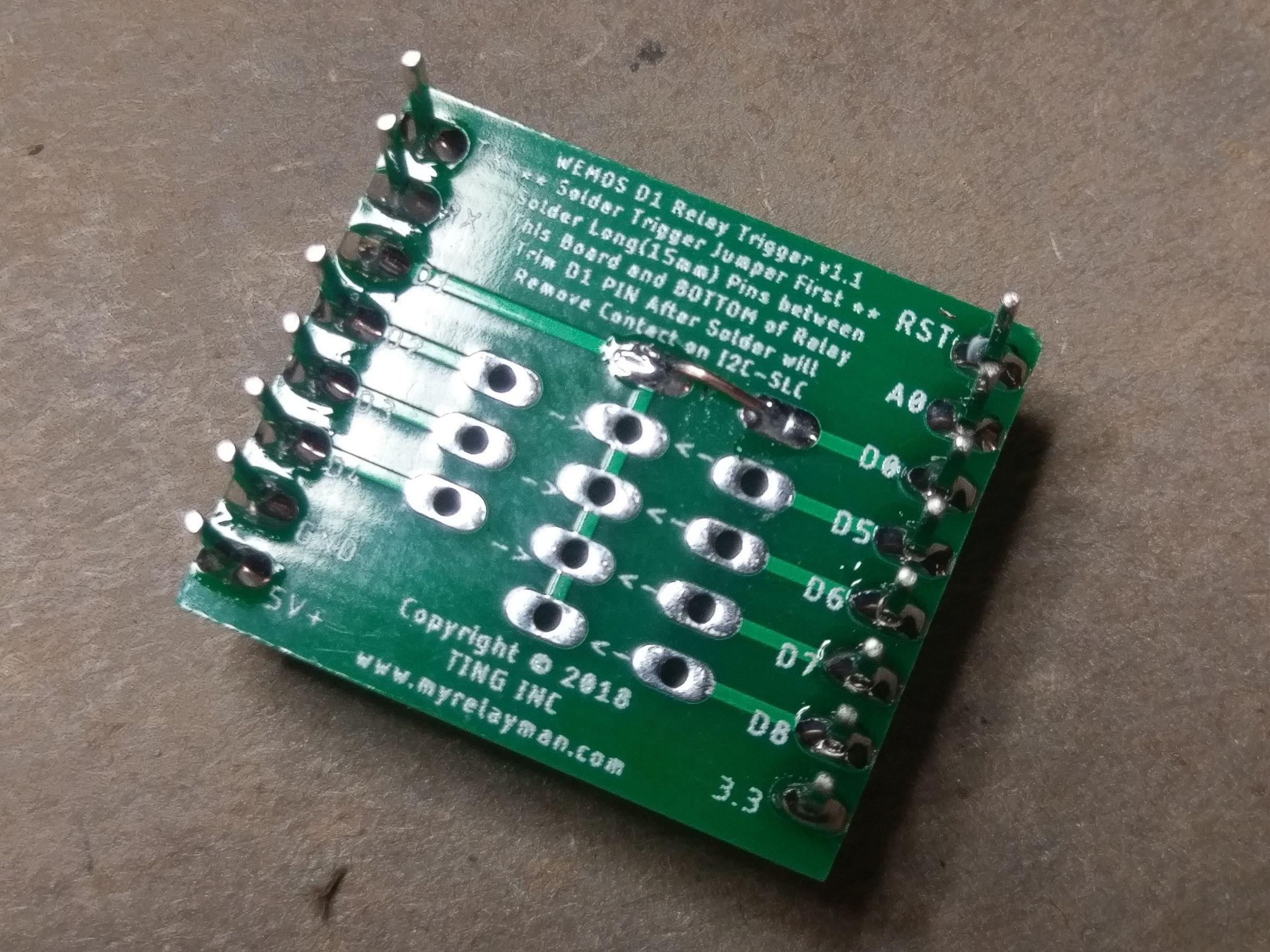 WEMOS D1 3 Relay Trigger Board 9 Steps Instructables