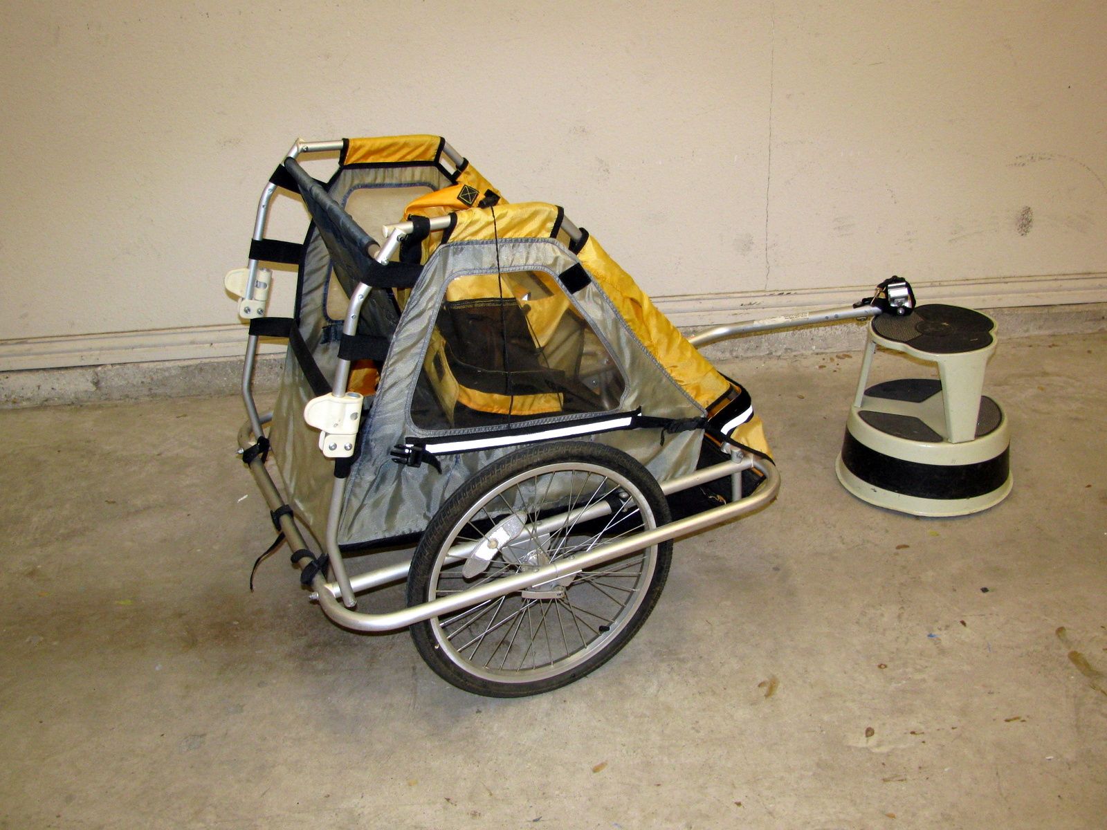 DIY Bicycle Cargo Trailer (from Child/Kid Bike Trailer) 14 Steps