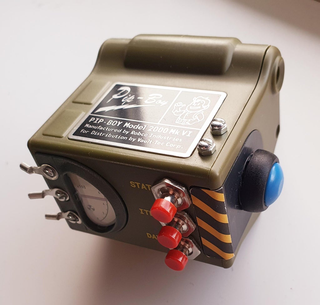 Pip Boy 2000 10 Steps With Pictures Instructables