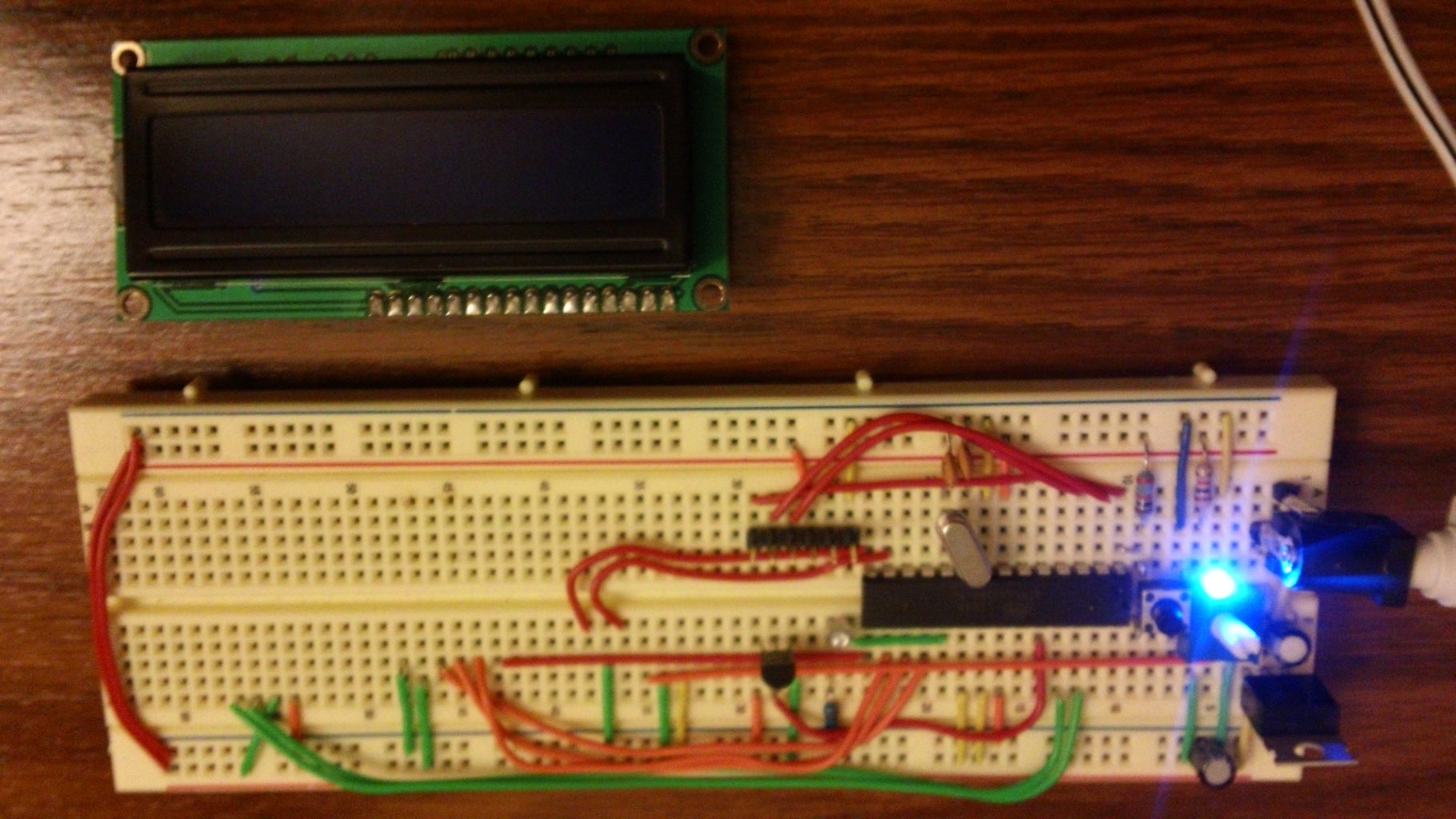 Digital Thermometer : 7 Steps (with Pictures ... Circuit Diagram