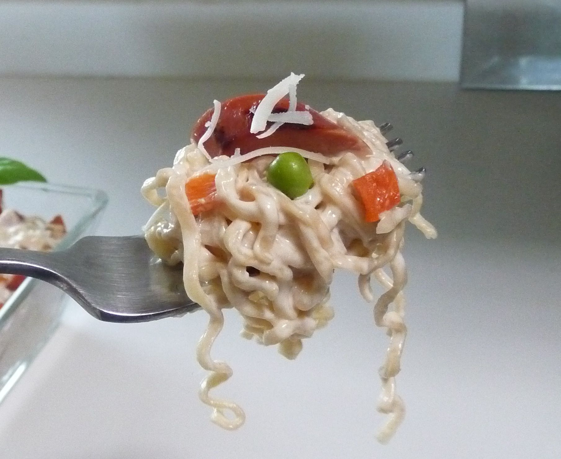 Gourmet Hot Dog Alfredo