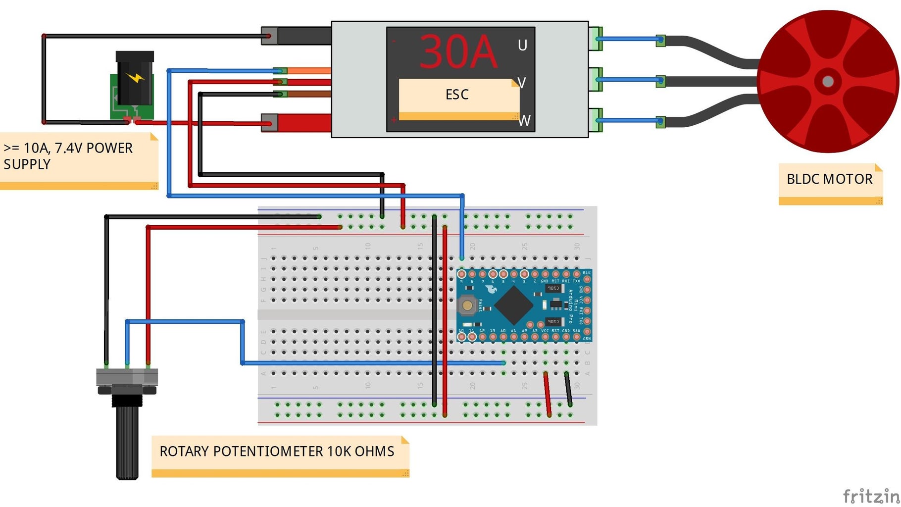 ARDUINO 101 | BLDC MOTOR : 3 Steps - Instructables