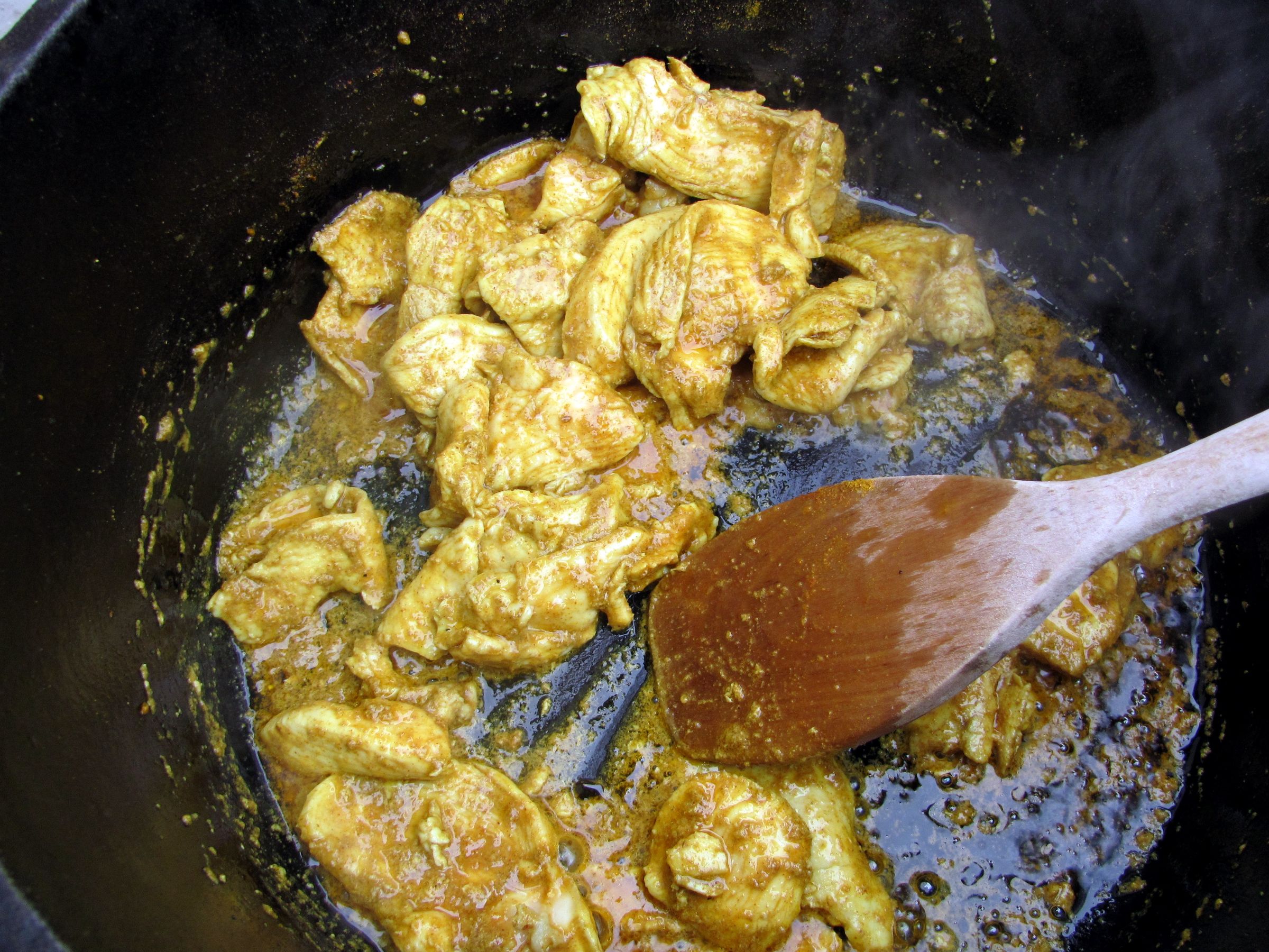 Dutch Oven Thai Curry Noodles 10 Steps Instructables