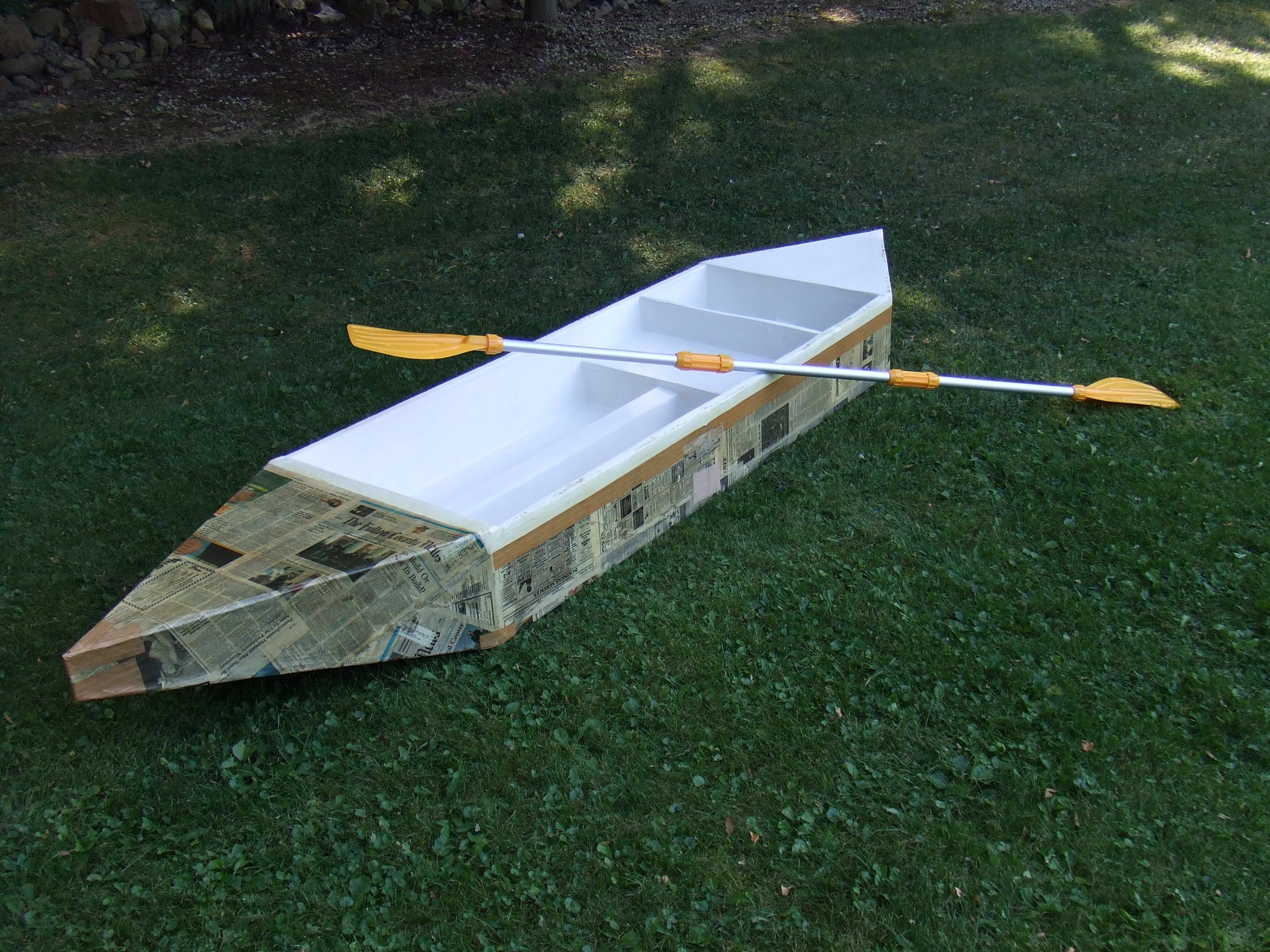 How to Build a Boat Out of Cardboard and Paper Instructables