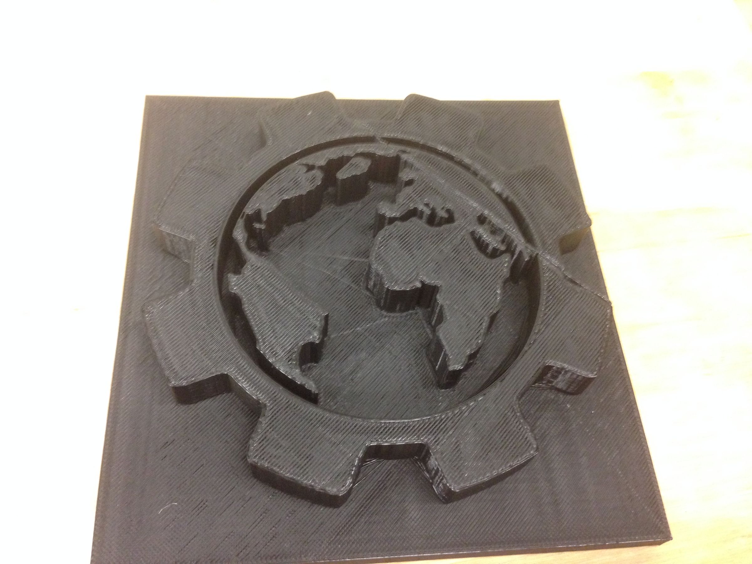 3D Printed Engineers for a Sustainable World Logo 9 Steps Instructables