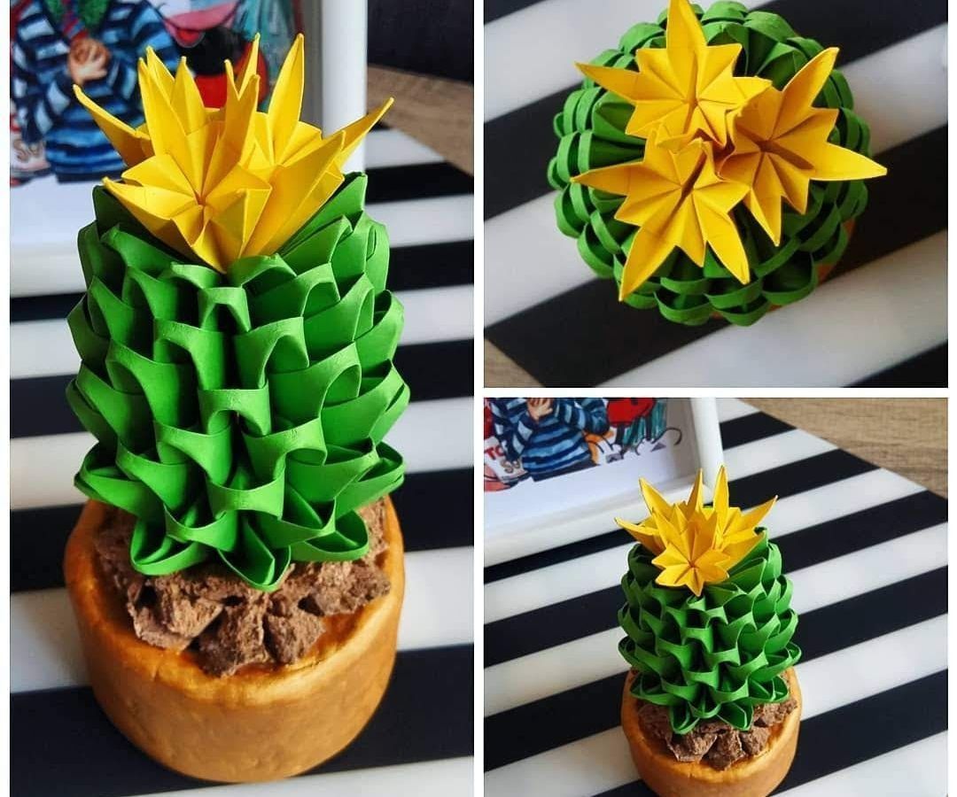 3d cactus origami diy DIY Project DIY Project Image