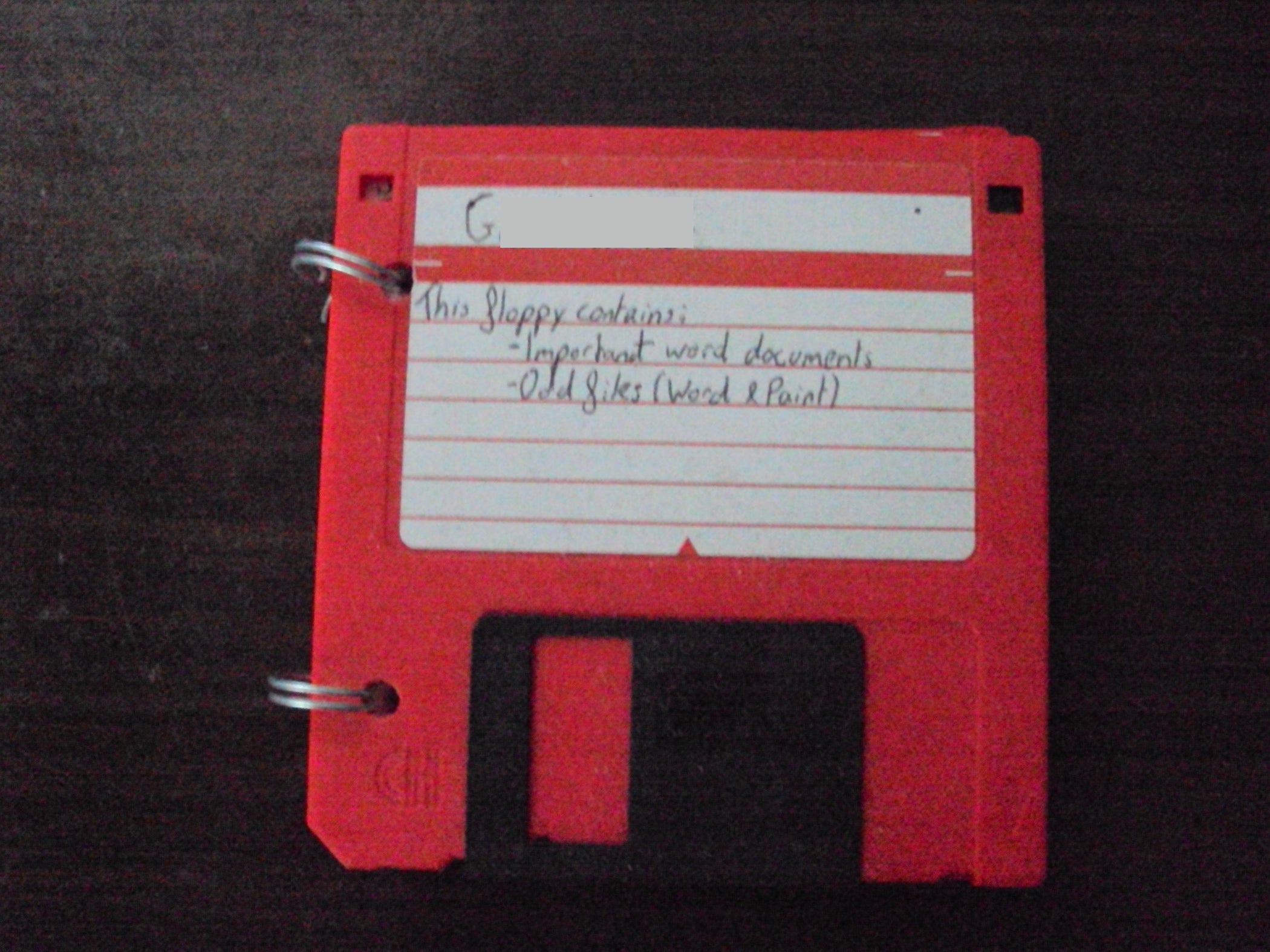 Gman106's Manual Floppy Disk Mk.2 4 Steps Instructables