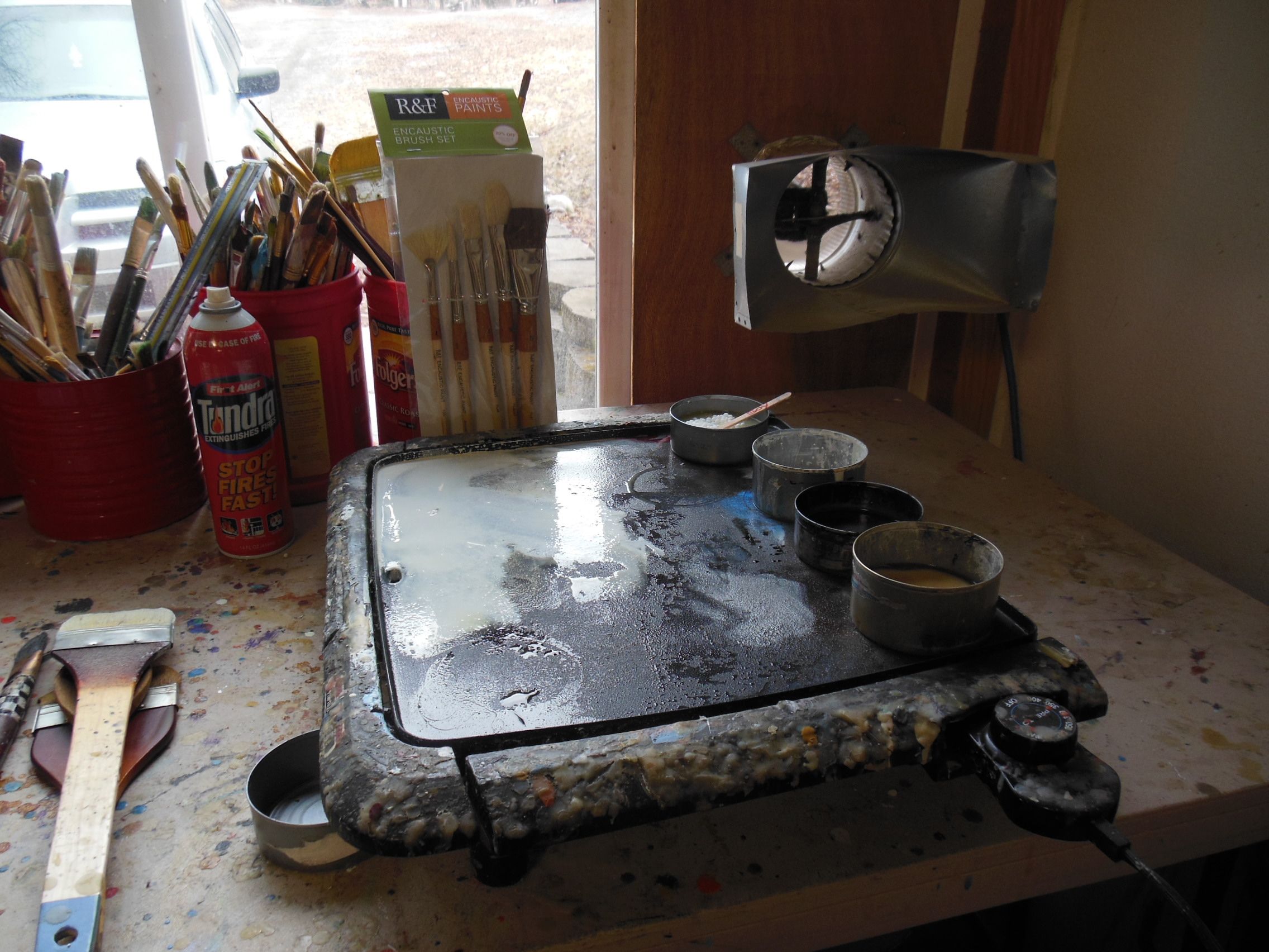 Beeswax Painting Aka Encaustic Painting 46 Steps (with Pictures