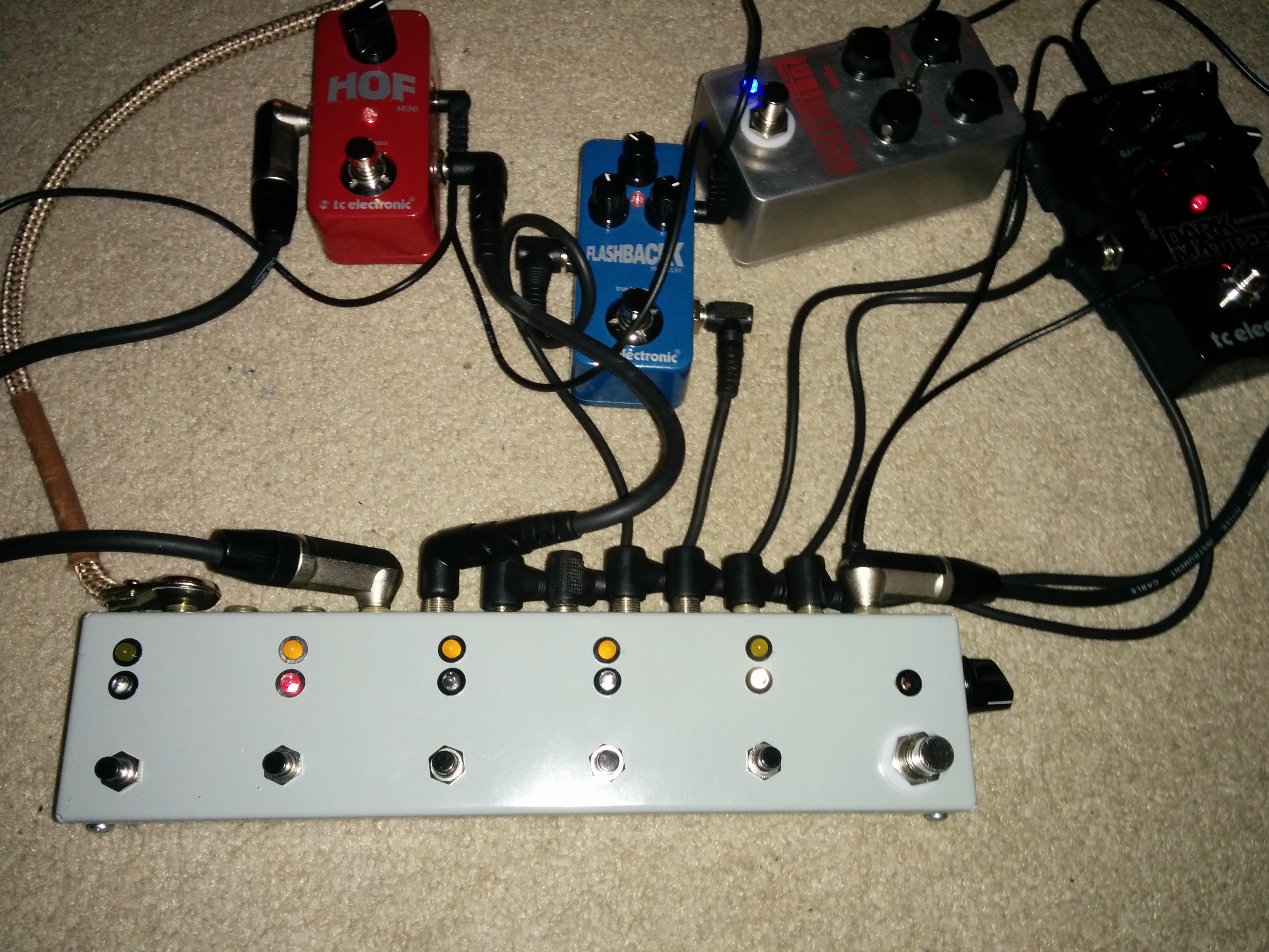 Arduino Programable 5 Pedal Switcher Instructables