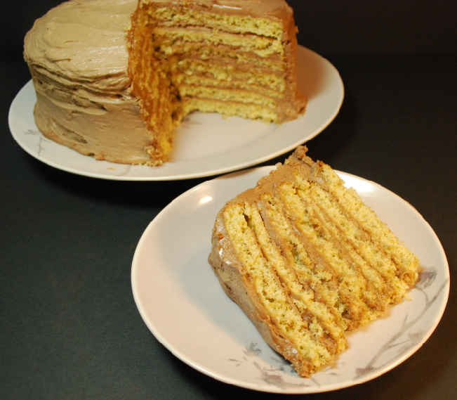 Dobos Torte (Hungarian Layer Cake)