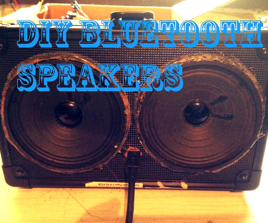 DIY Bluetooth Boombox 4 Steps (with Pictures) Instructables