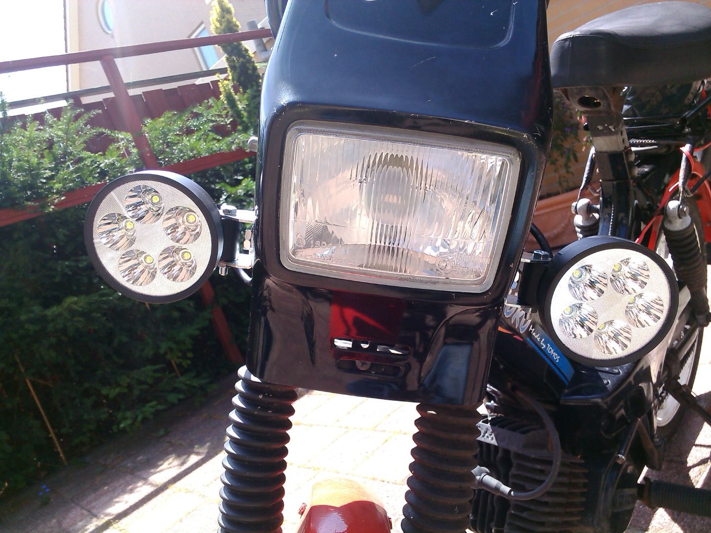 Tomos / Moped LED Headlights 4 Steps Instructables