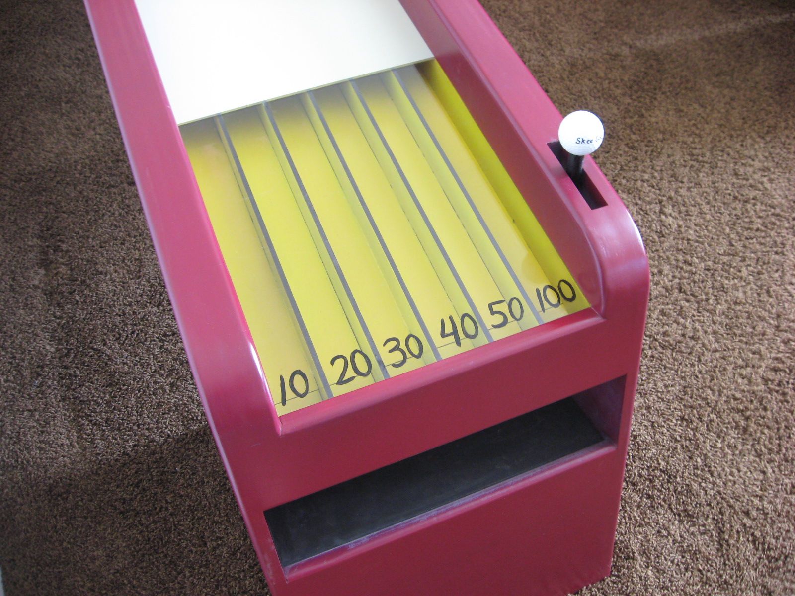 Homemade Skeeball Game 19 Steps (with Pictures) Instructables