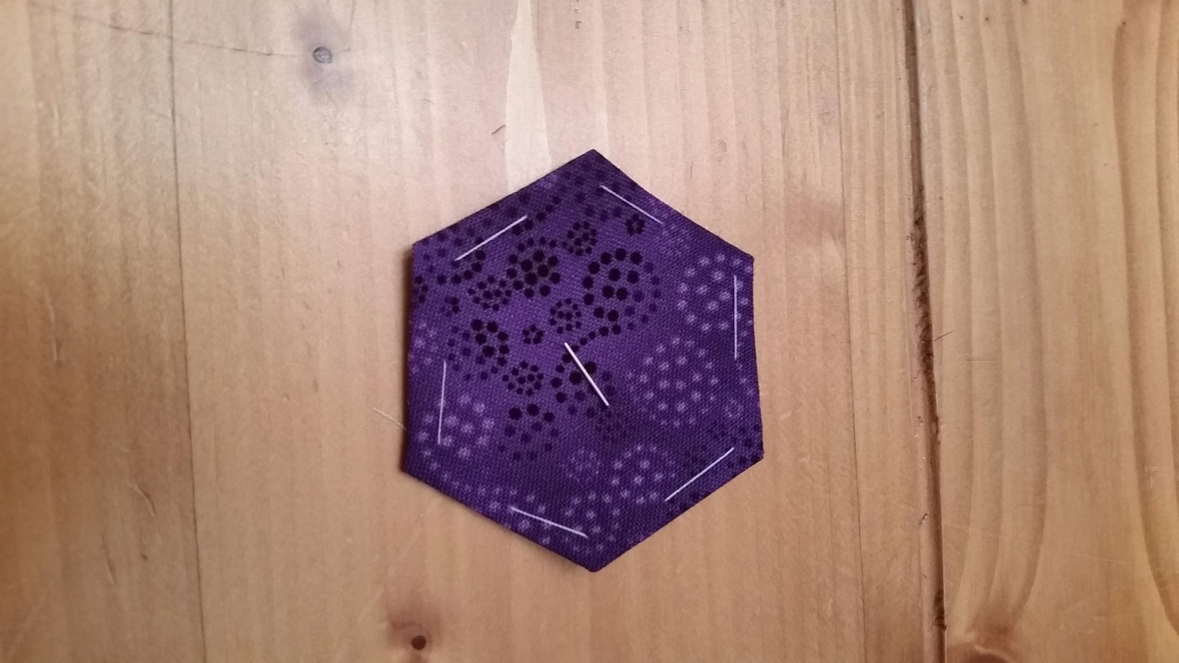 Hexagon English Paper Hand Piecing 8 Steps (with Pictures